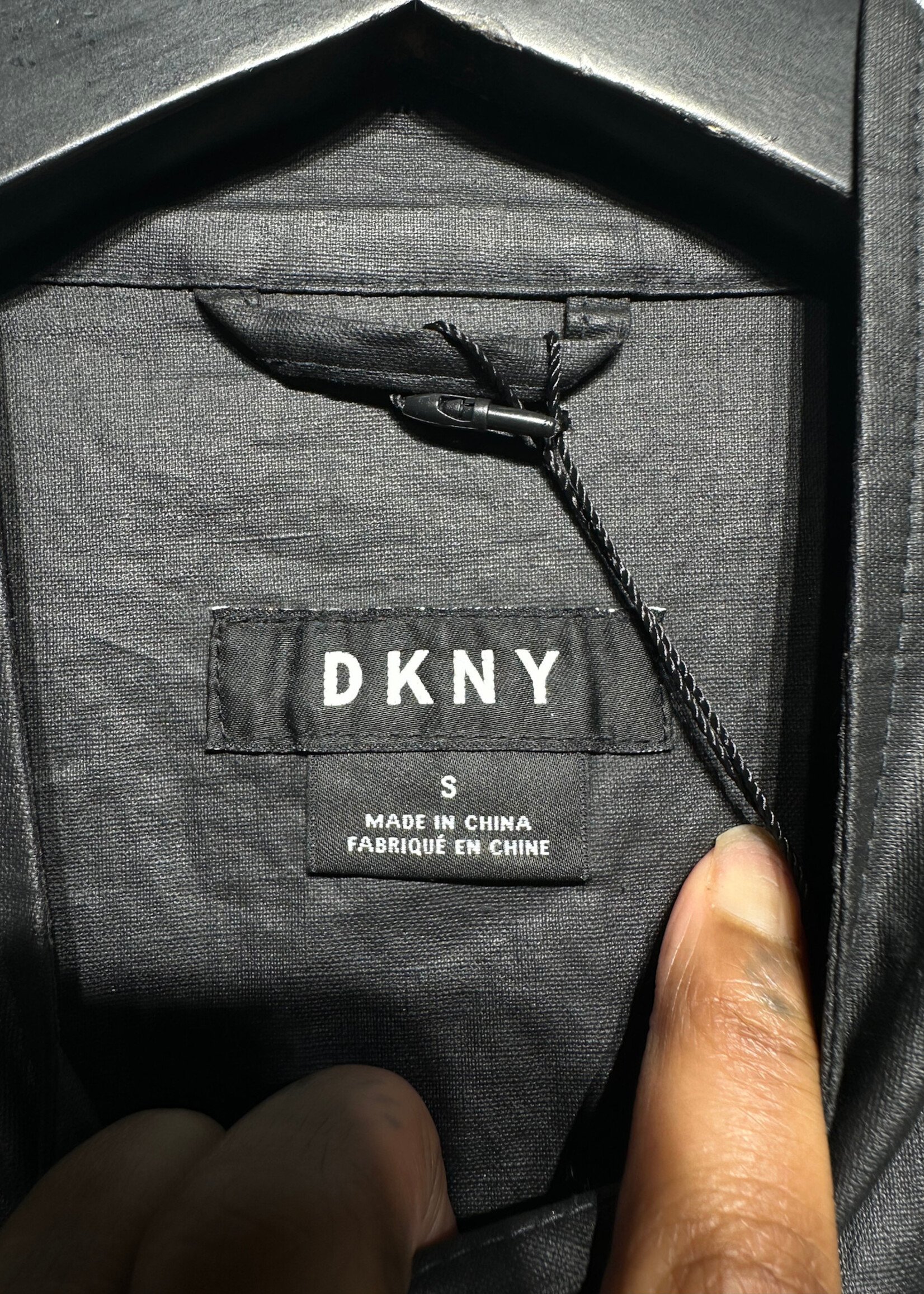 DKNY Waxed Café Jacket S