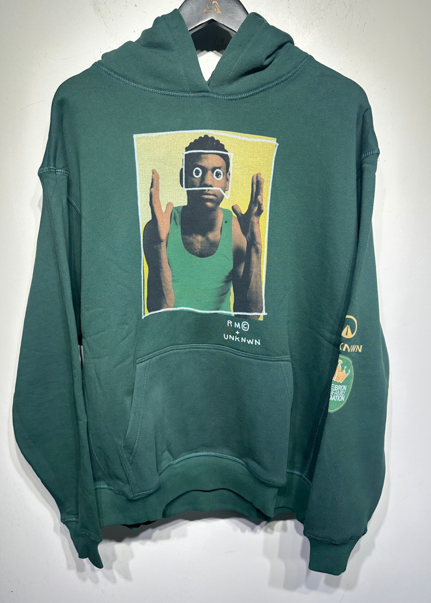 NWT UNKNWN Sample Lebron Green Hoodie S