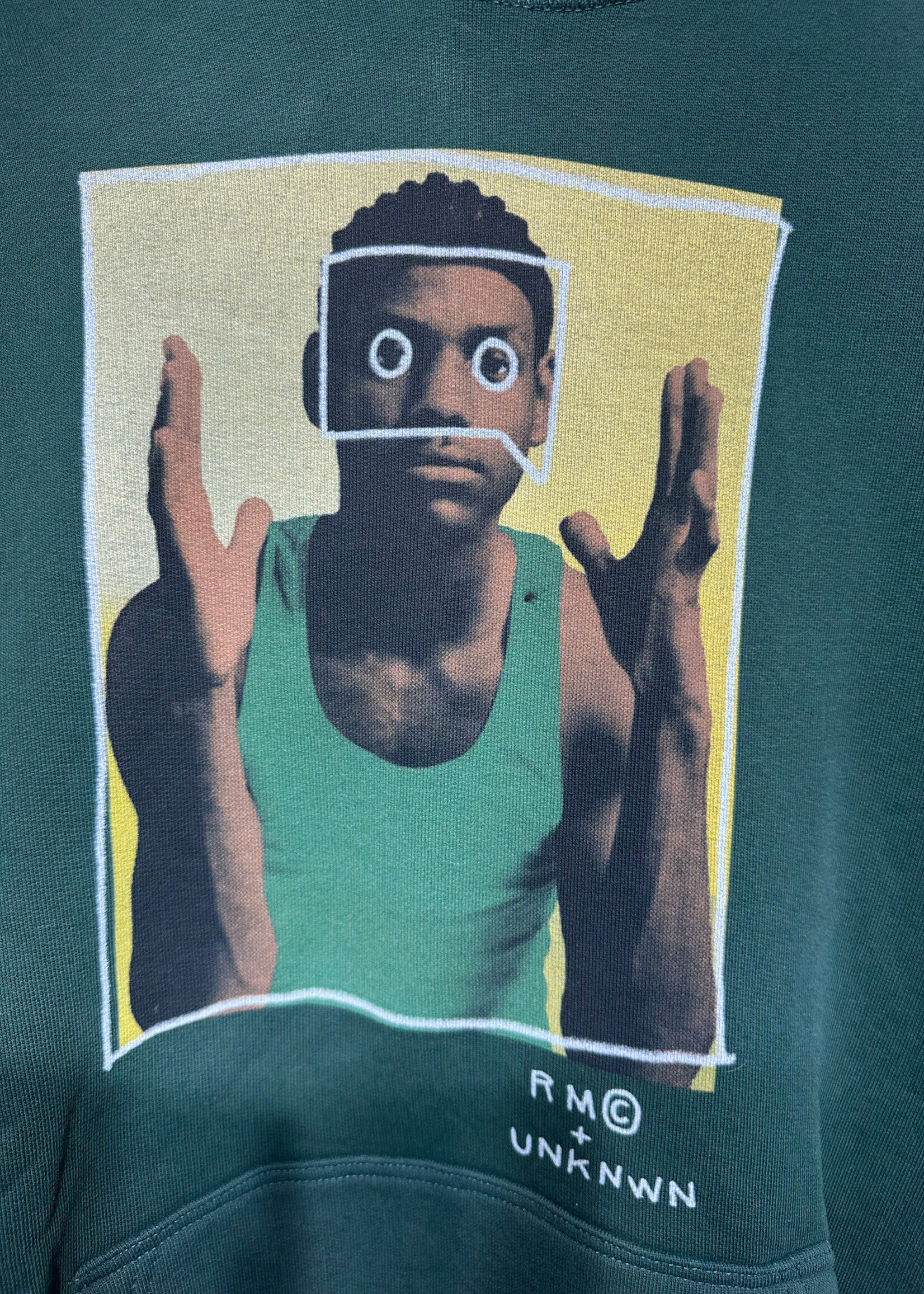 NWT UNKNWN Sample Lebron Green Hoodie S