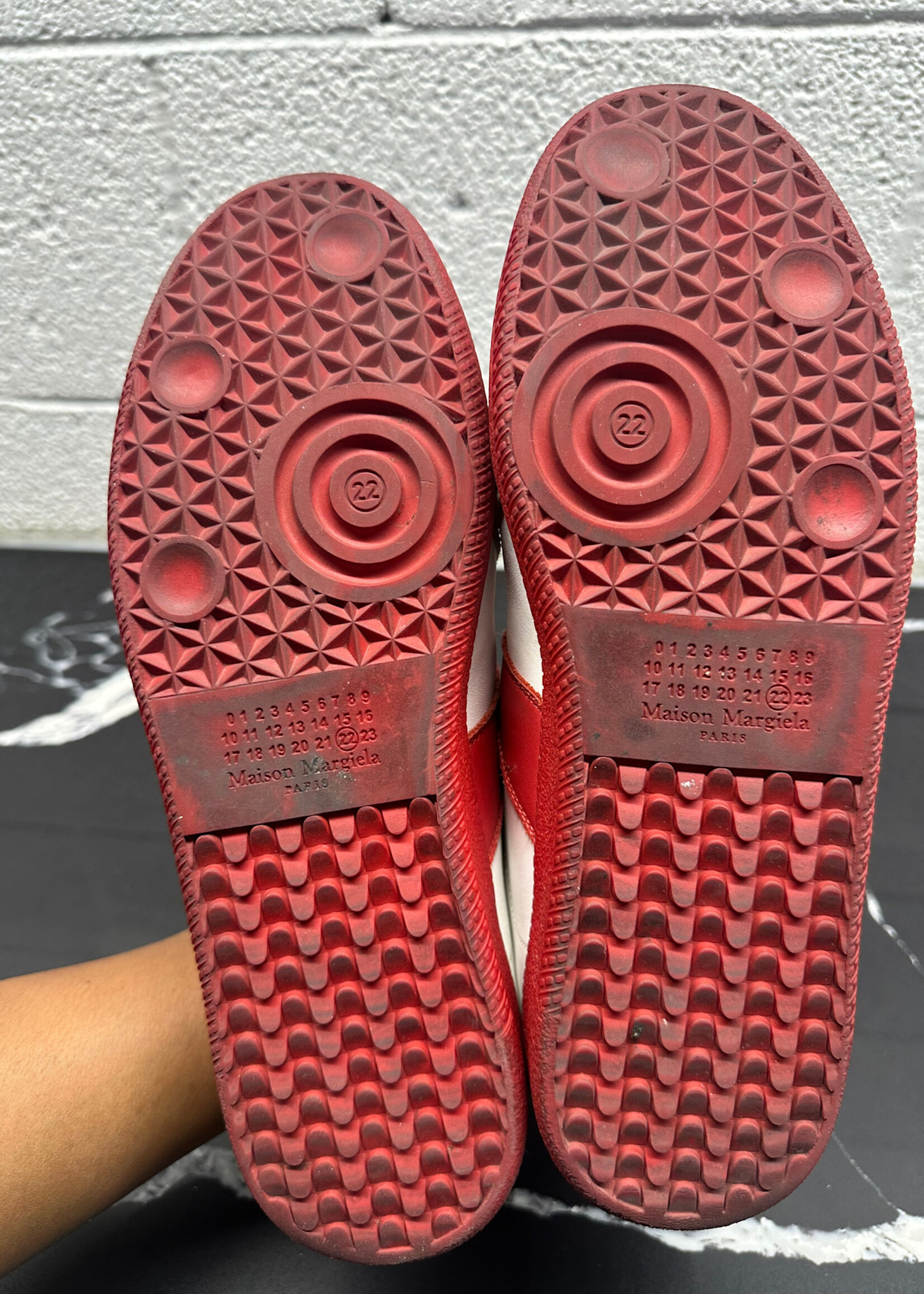 Margiela Red White Gats Masc 8 AS IS