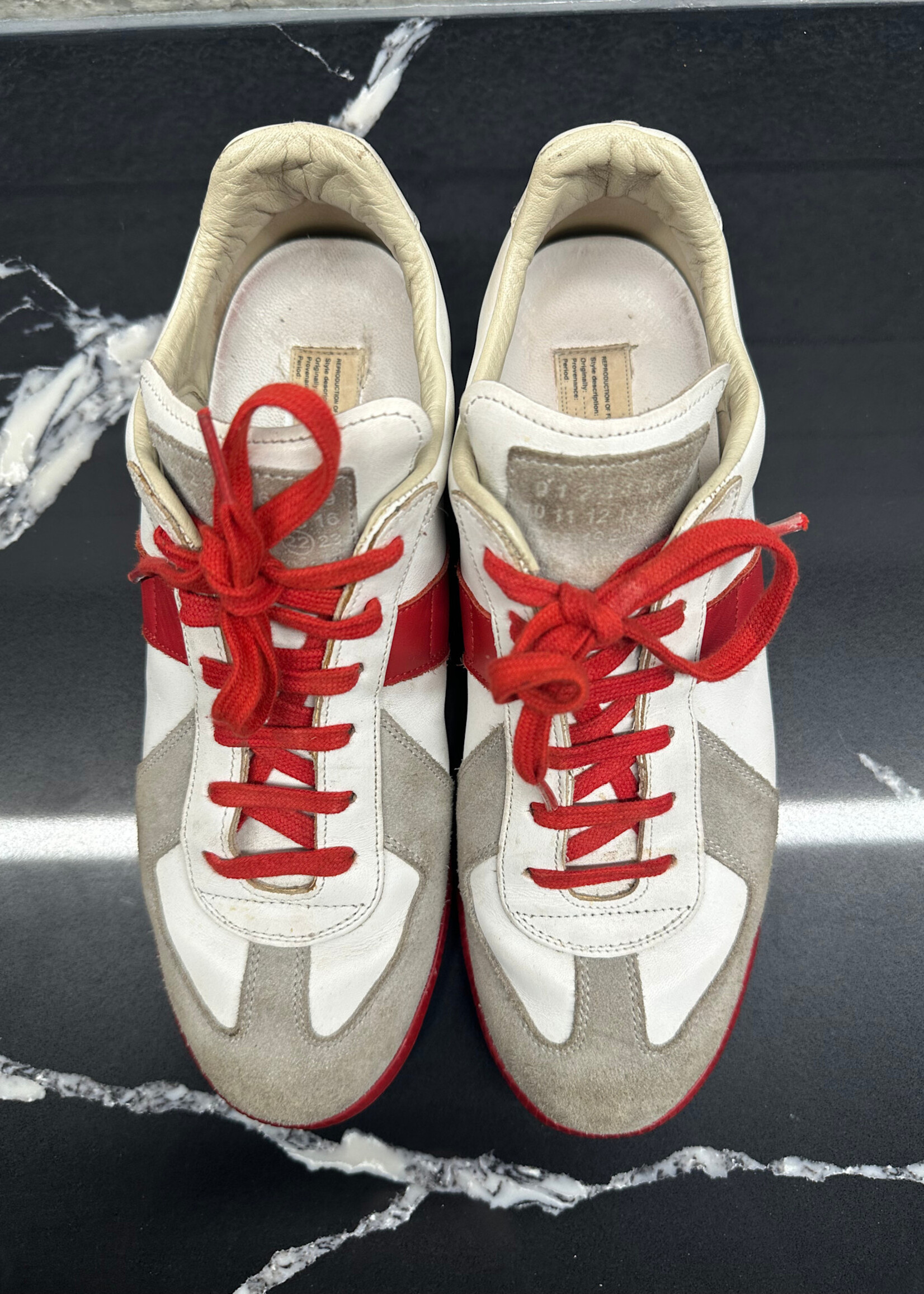Margiela Red White Gats Masc 8 AS IS
