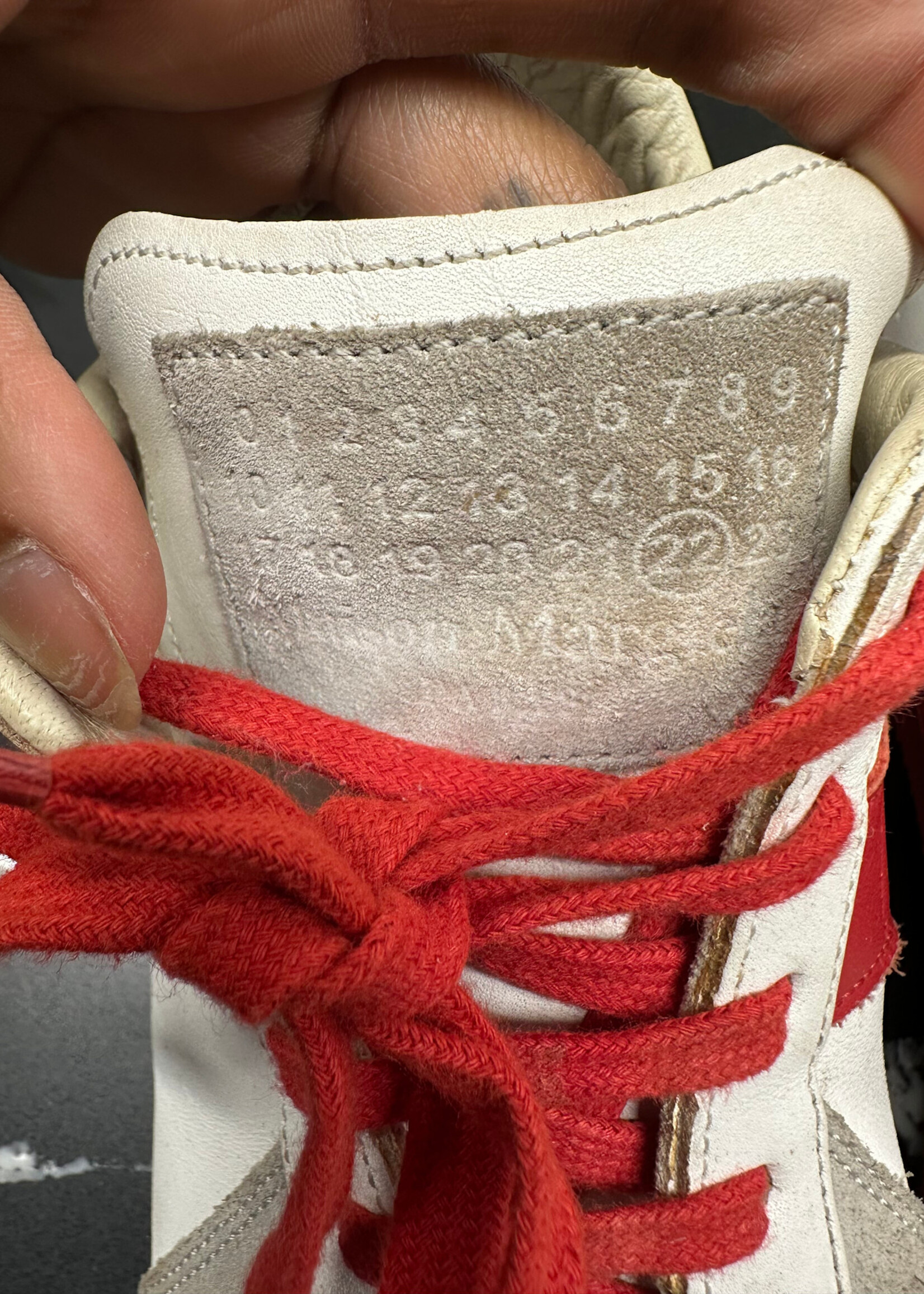 Margiela Red White Gats Masc 8 AS IS