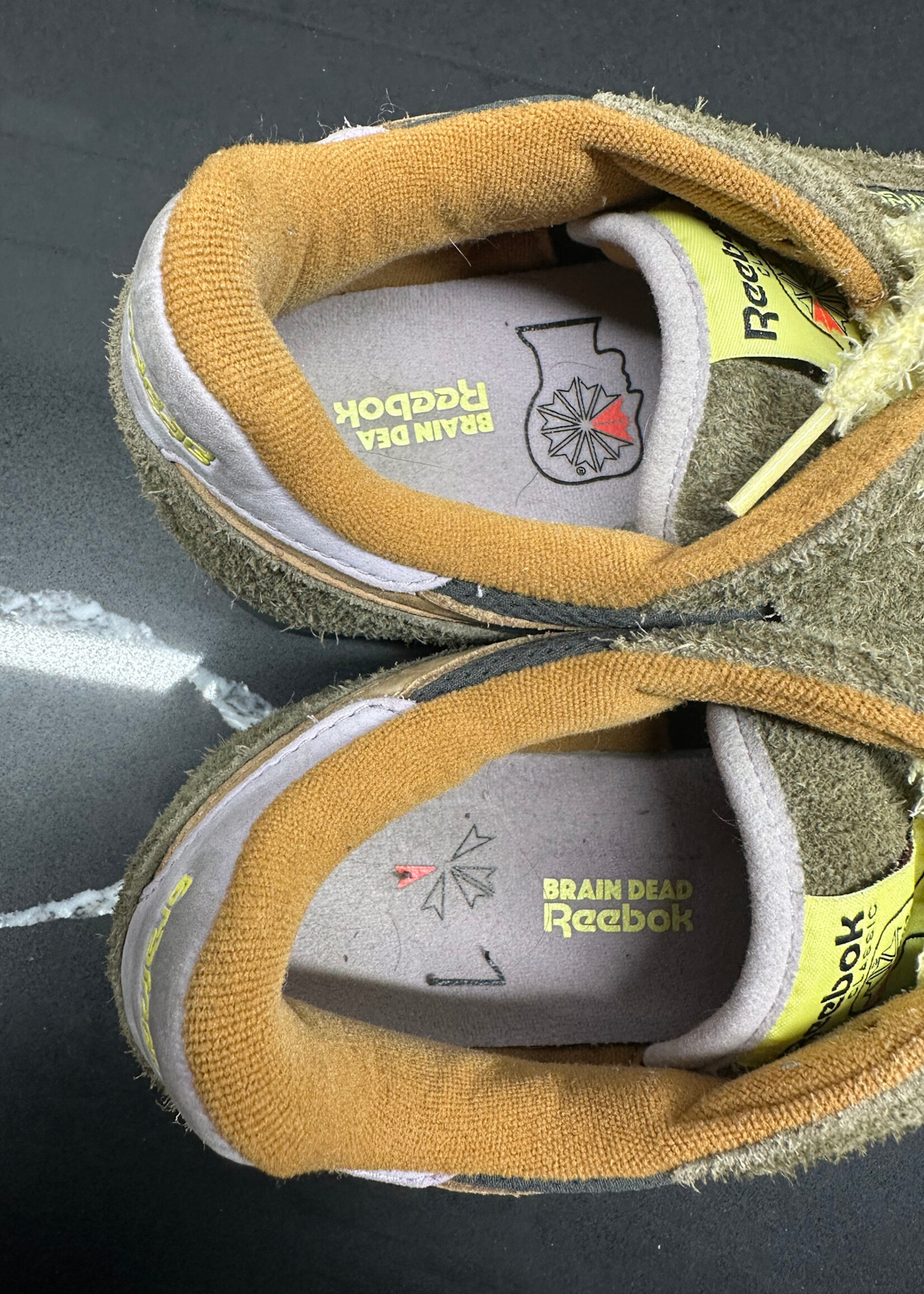 Reebok x Braindead Classic Leather Trainers 9.5