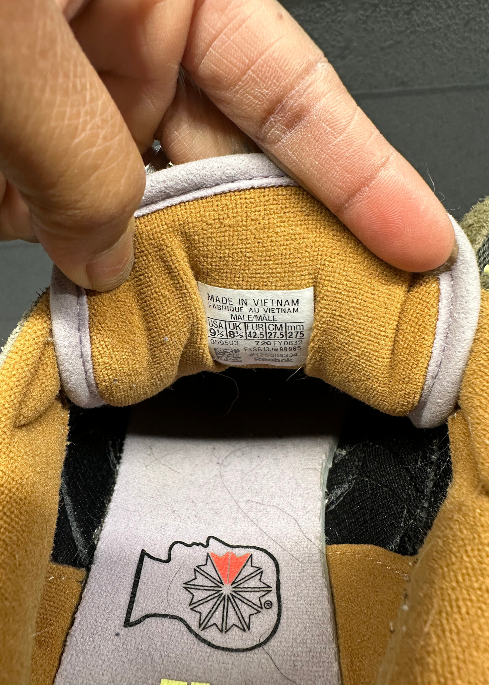 Reebok x Braindead Classic Leather Trainers 9.5