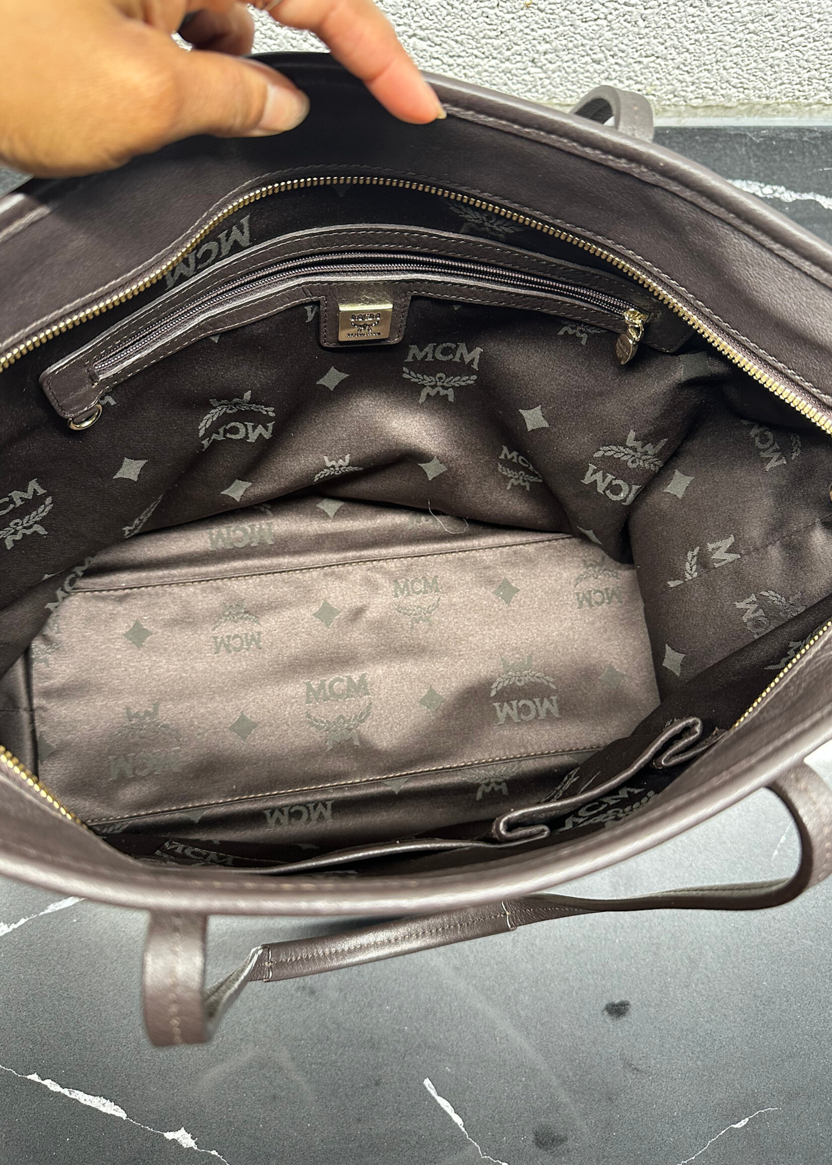 MCM Cheetah Print Tote