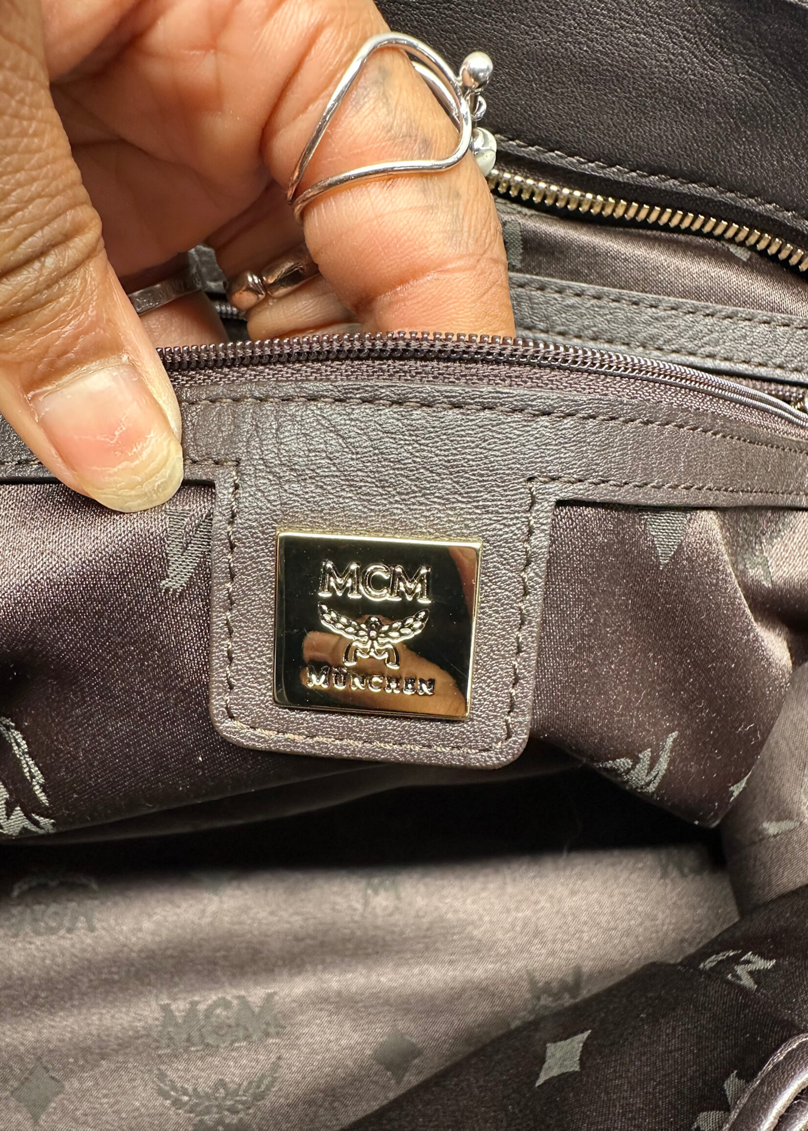 MCM Cheetah Print Tote