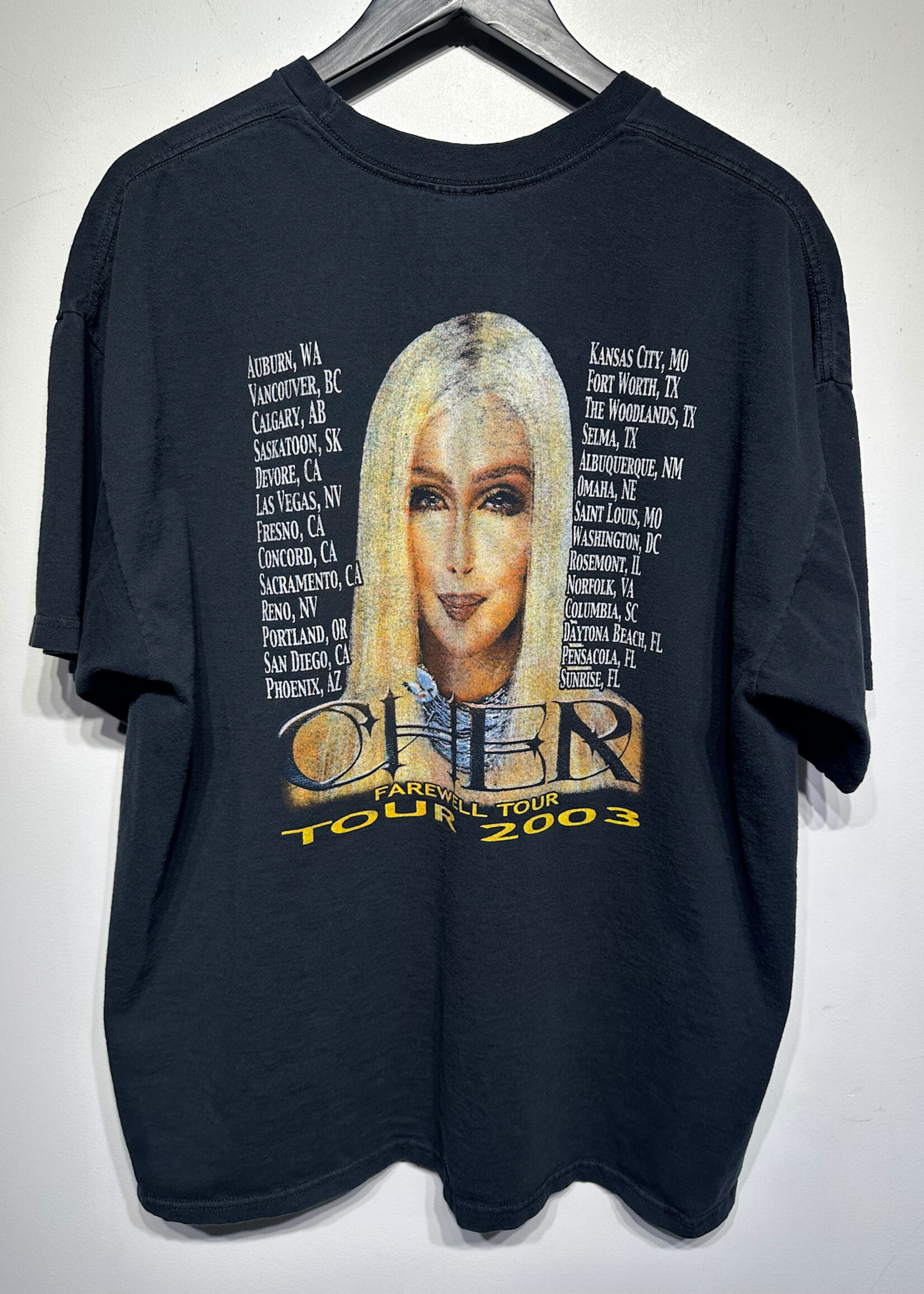 Cher Black Farewell Tour 2003 XL