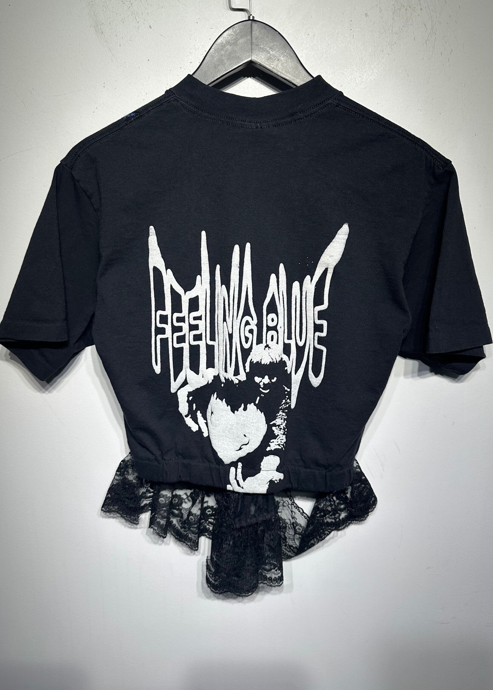 Feeling Blue Rework Corset Tee Fem M