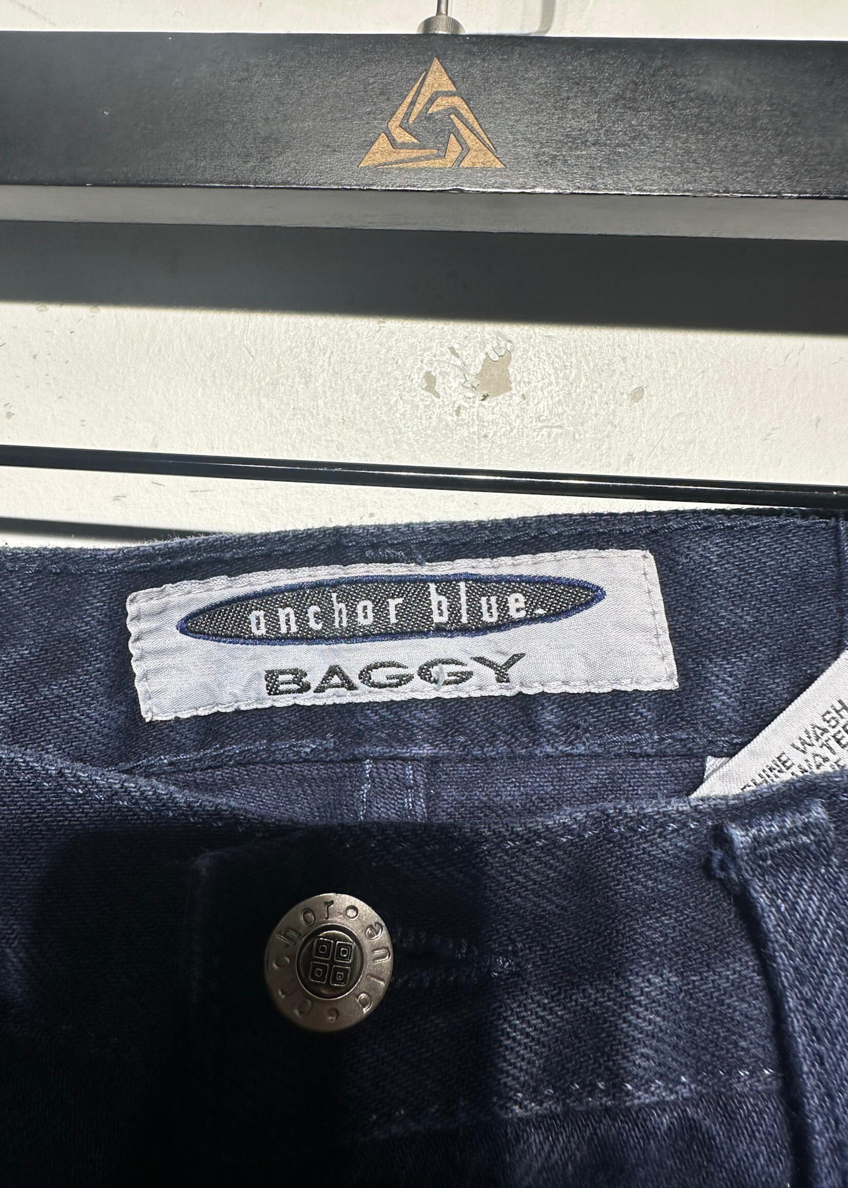 Anchor Blue Baggy Navy Jeans Masc 34