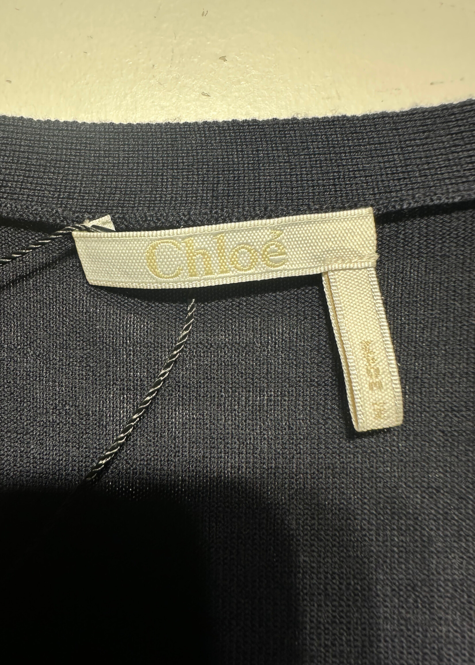 CHLOE BLUE CARDIGAN TOP XL