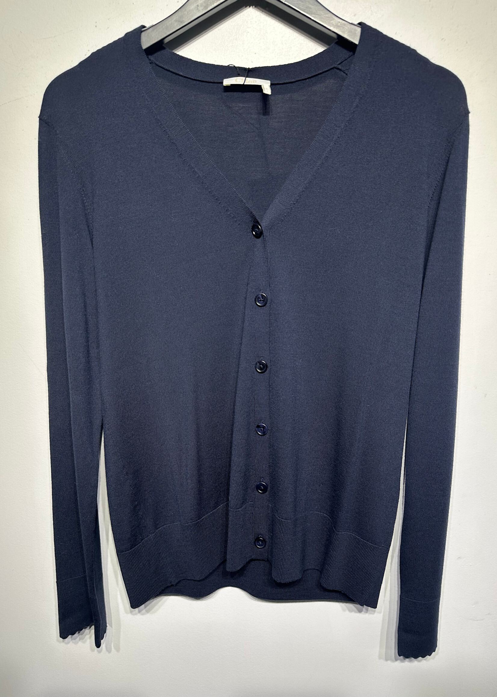 CHLOE BLUE CARDIGAN TOP XL