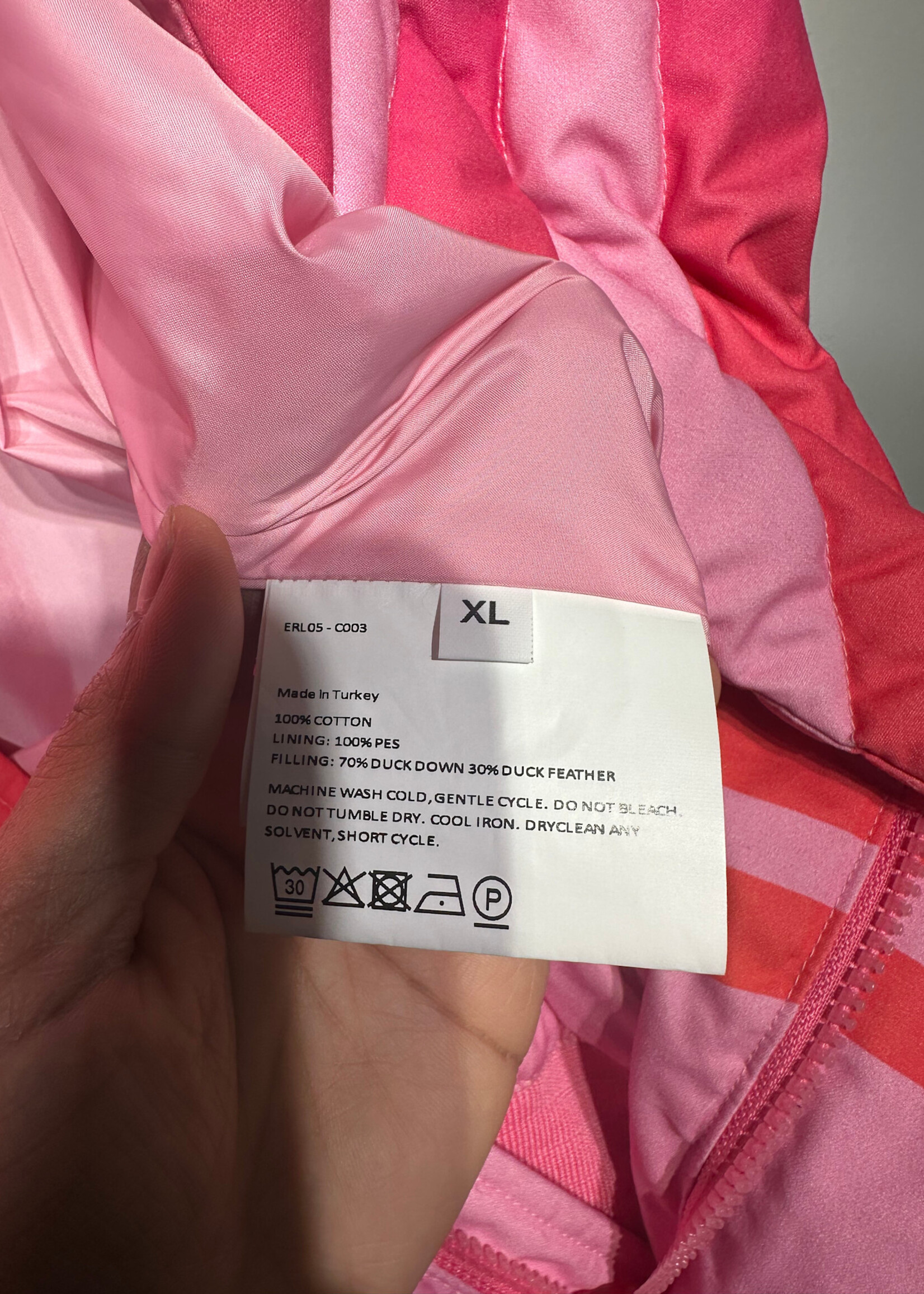 ERL Sunset Down Jacket Masc XL