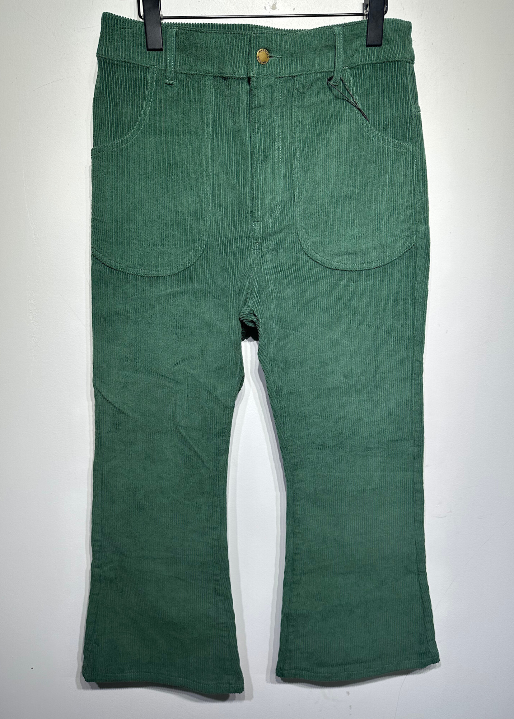NWT Hammies Green Cord Flares Unisex 30
