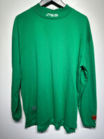 Heron Preston Green Mock Neck LS L