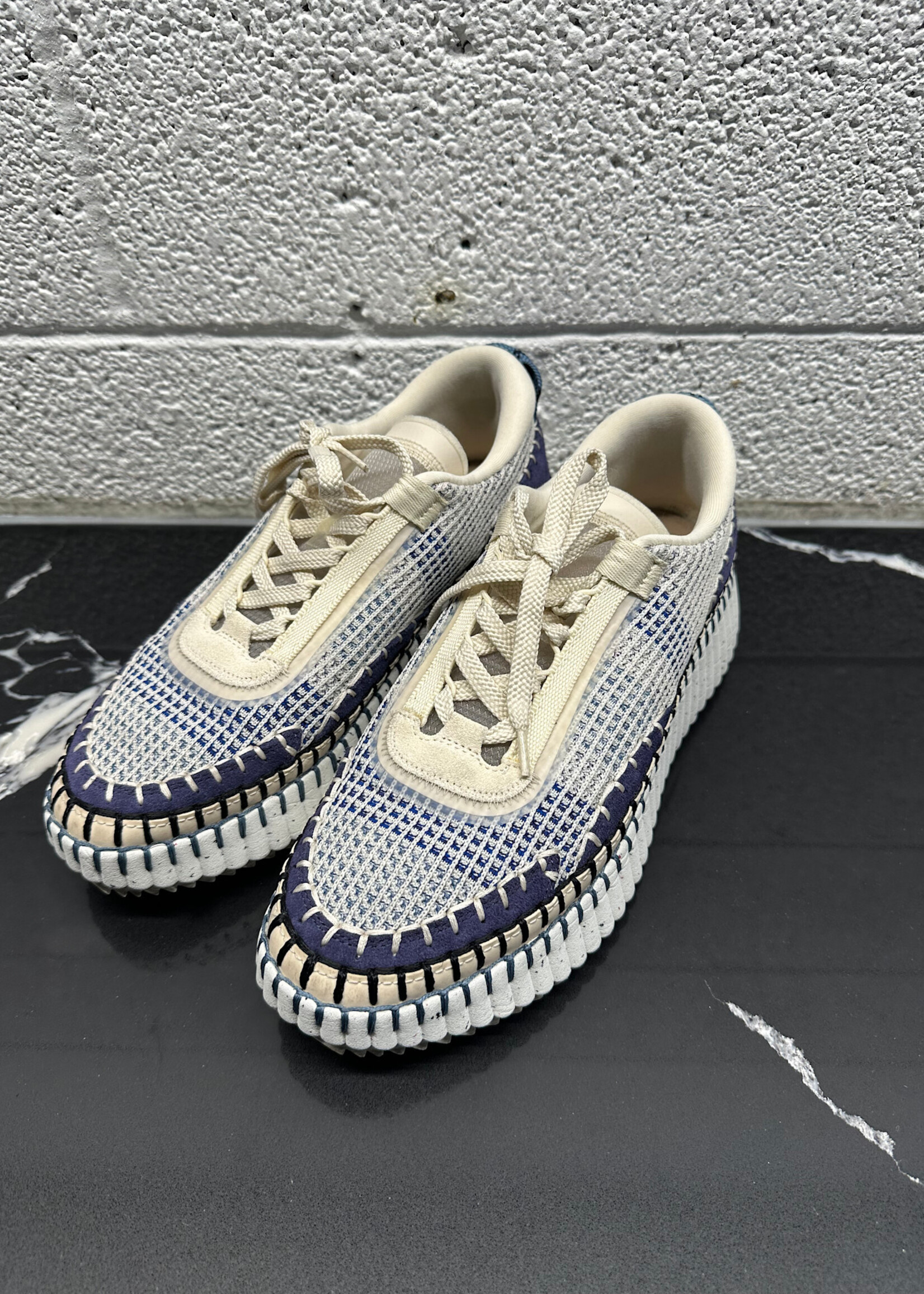 Chloe Nama Mesh Sneakers Masc 7 Fem 8.5