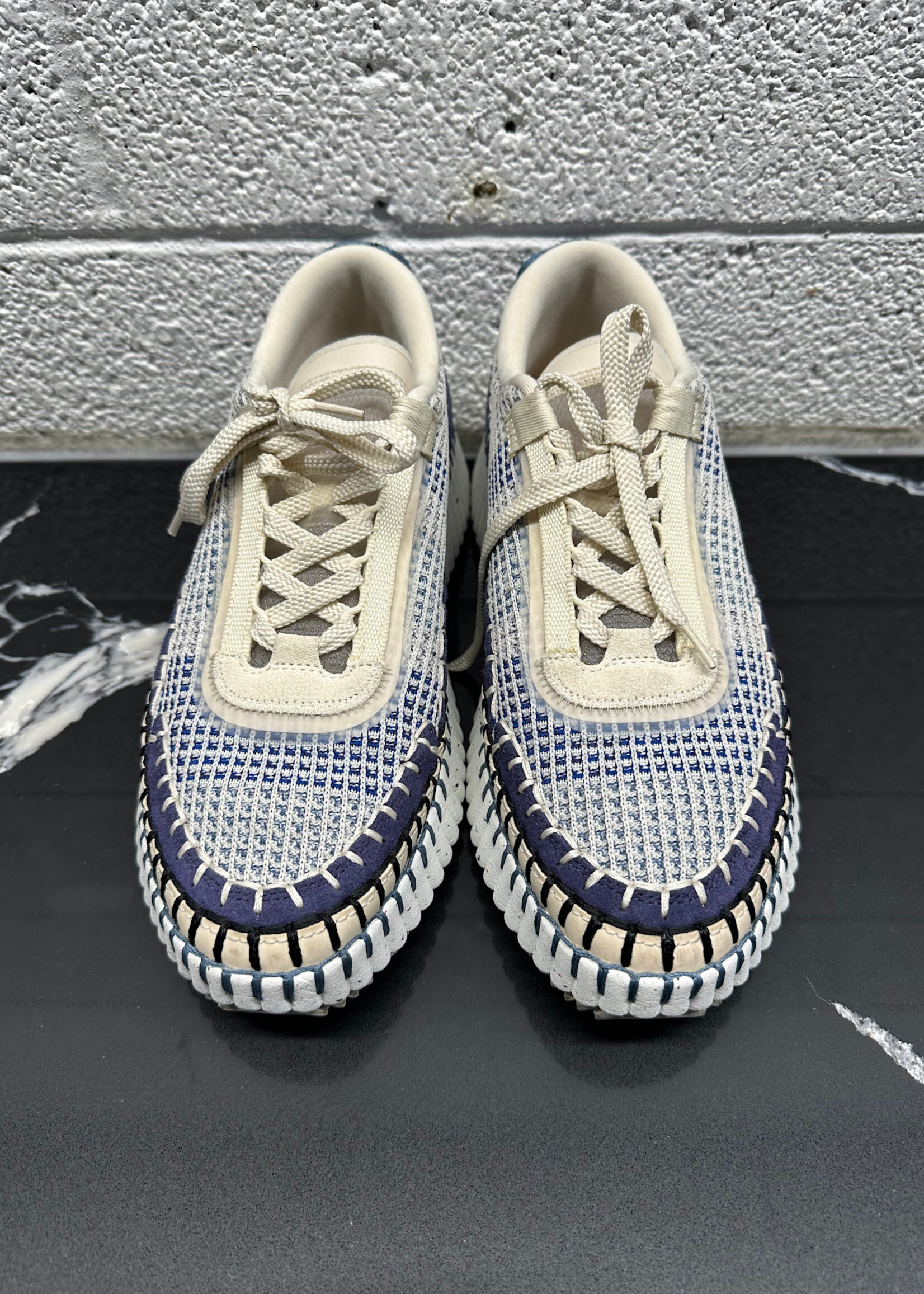 Chloe Nama Mesh Sneakers Masc 7 Fem 8.5