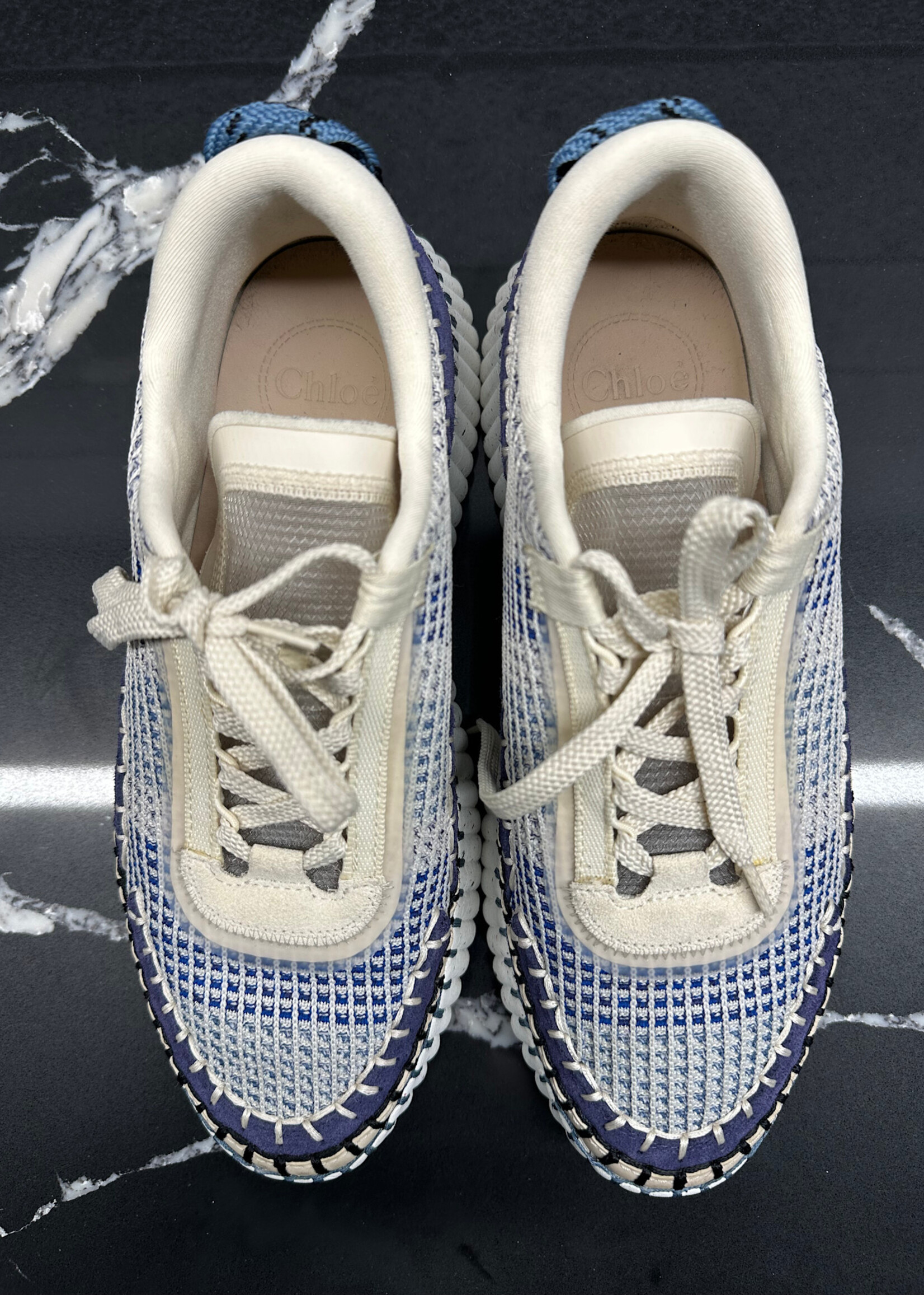 Chloe Nama Mesh Sneakers Masc 7 Fem 8.5