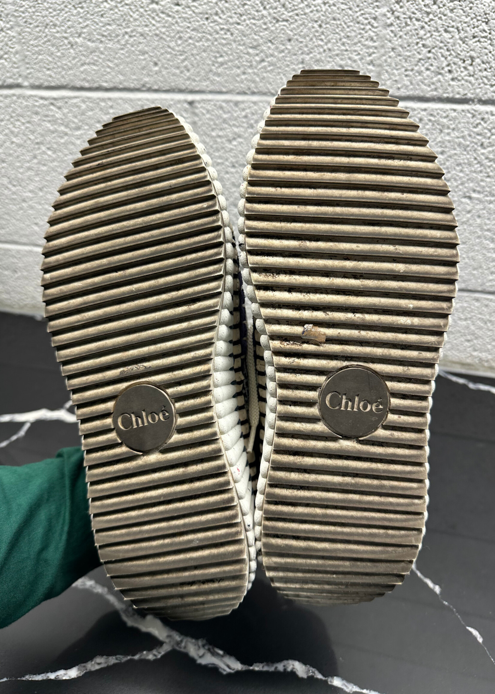 Chloe Nama Mesh Sneakers Masc 7 Fem 8.5