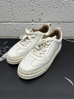 Chloe Lauren White Leather Shoes Masc 8 Fem 9.5