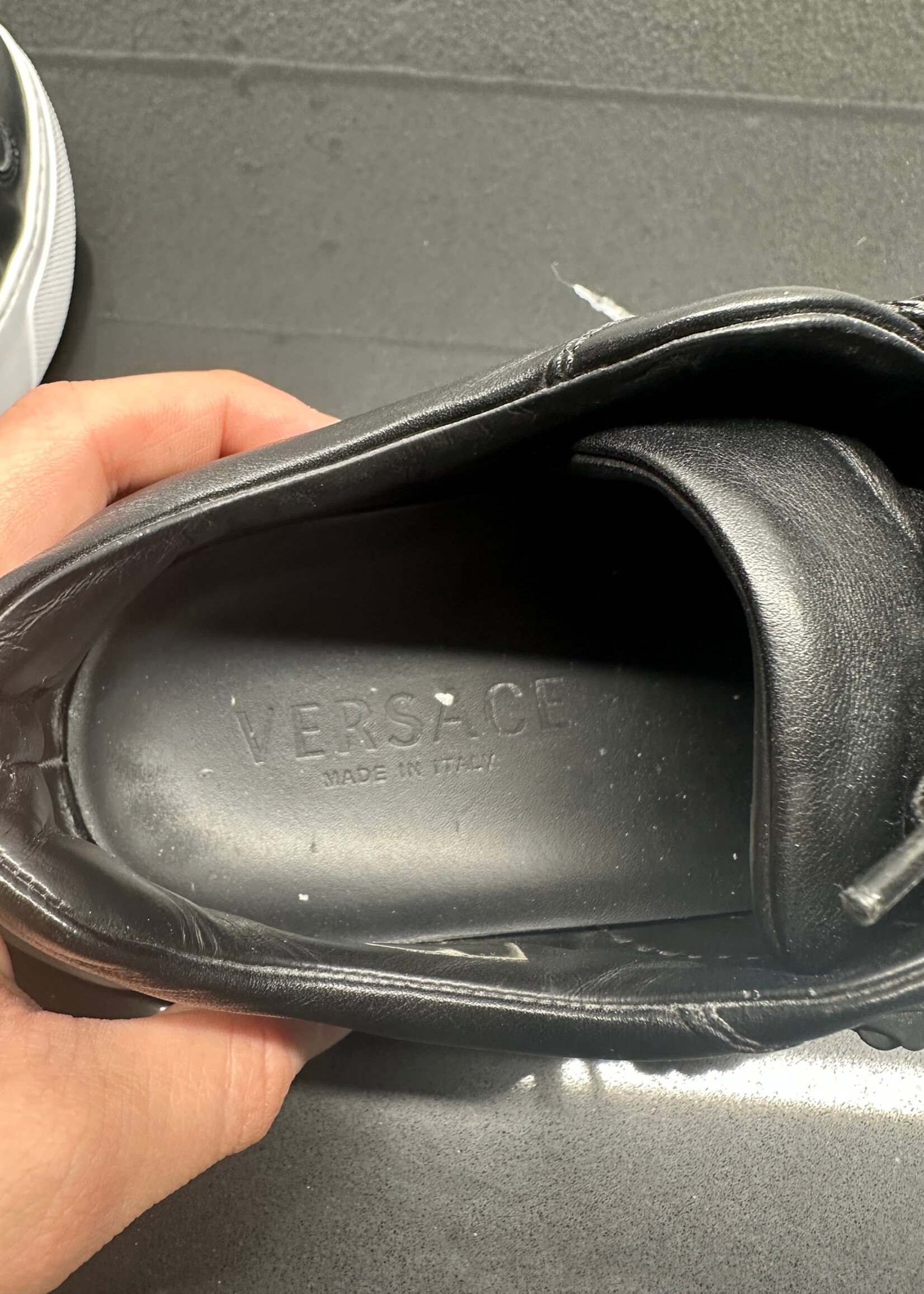 Versace Black Medusa Sneakers Masc 9