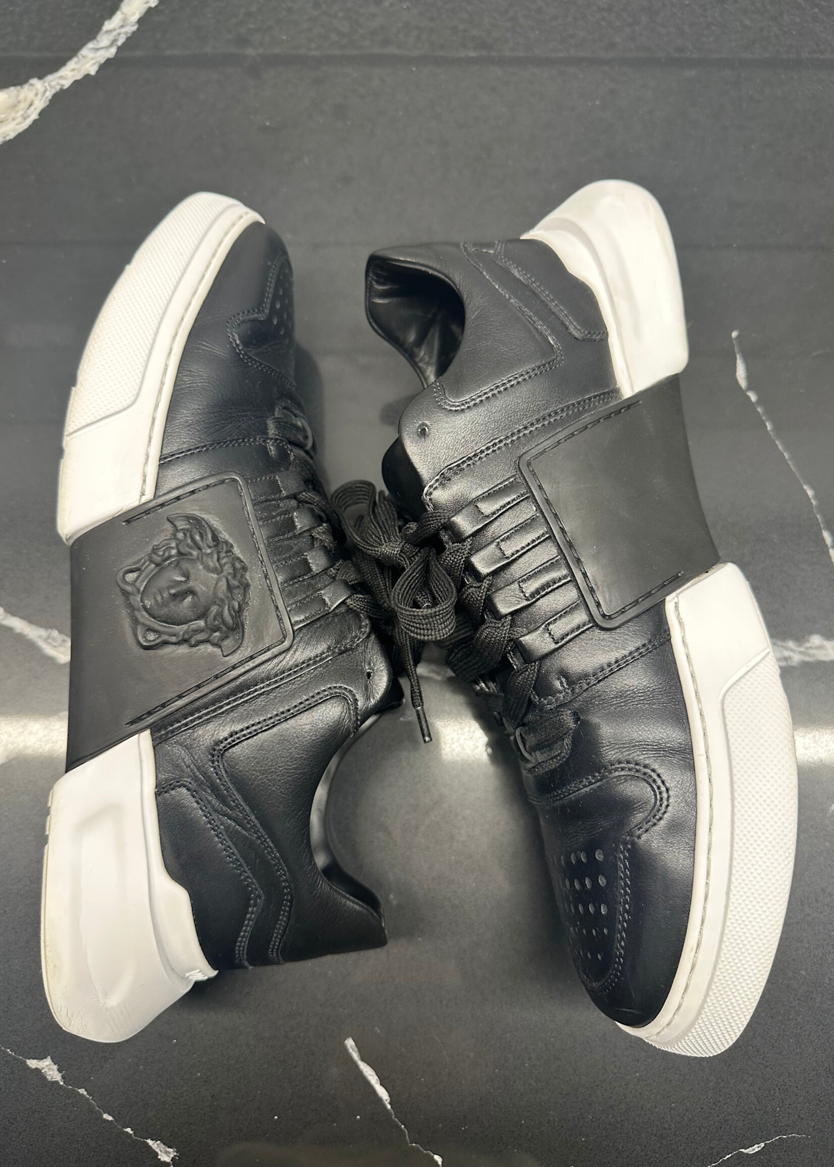 Versace Black Medusa Sneakers Masc 9