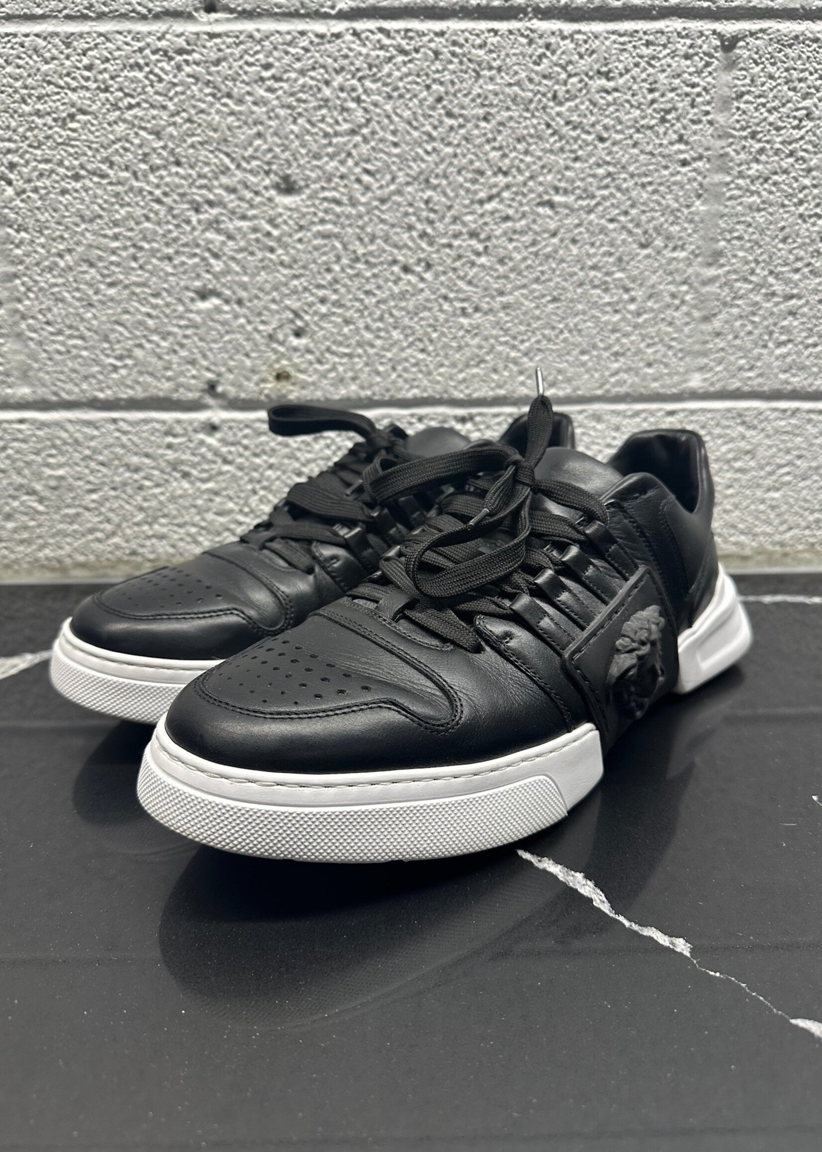 Versace Black Medusa Sneakers Masc 9