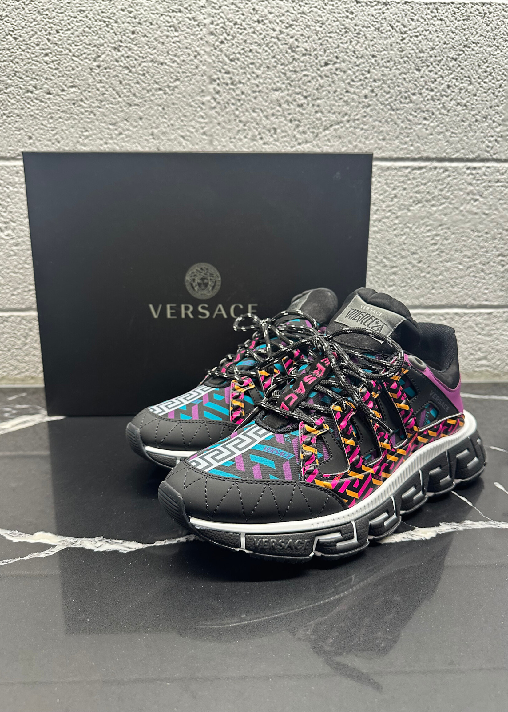 Versace Trigreca Runners Masc 9.5