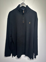 Polo Black Quarter Zip Sweater 2XL