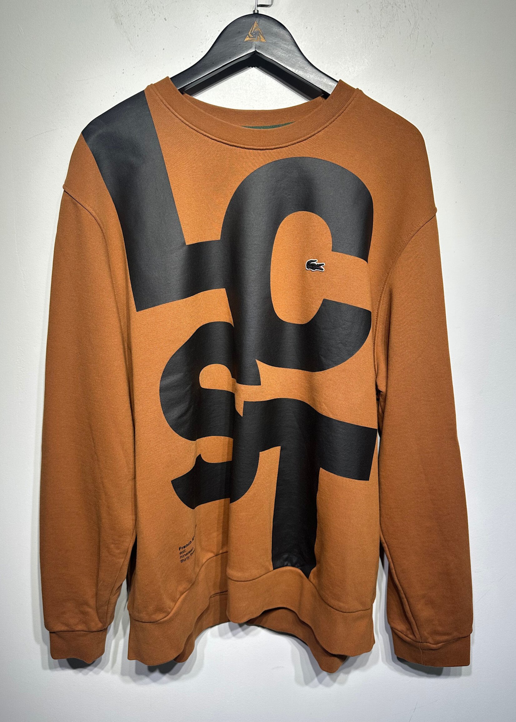 Lacoste Orange Crewneck 3XL