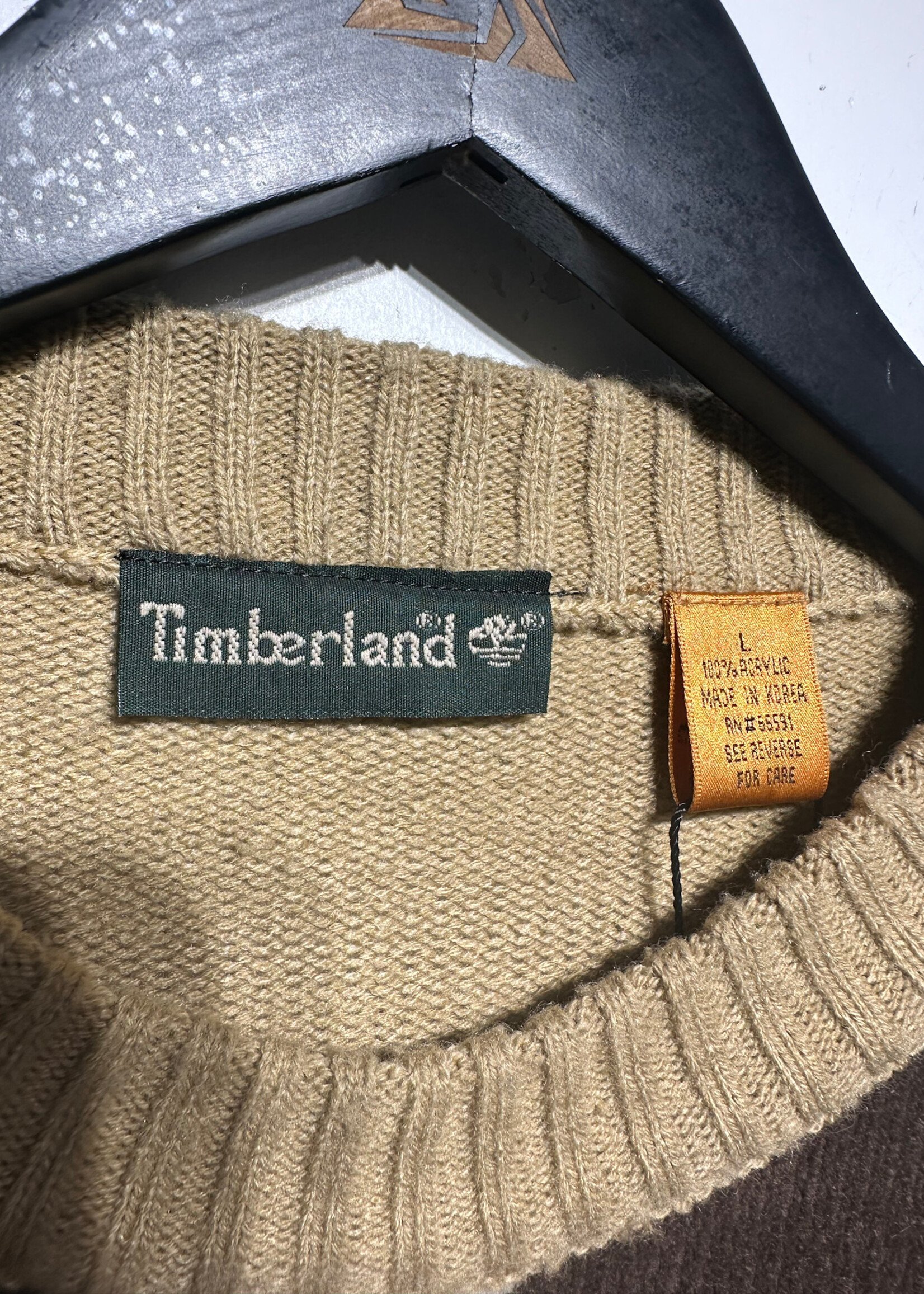 Timberland Brown Diamond Sweater L