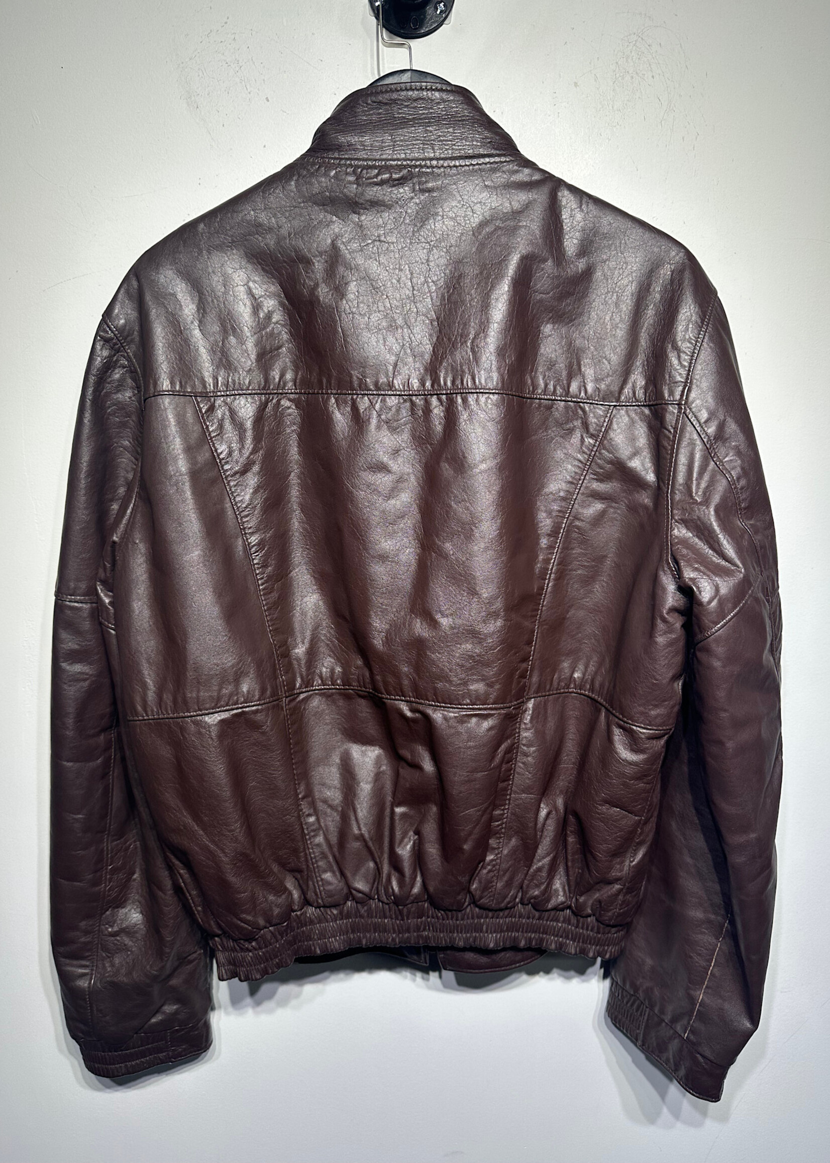 The Leather Shop Brown Leather Jacket Masc M