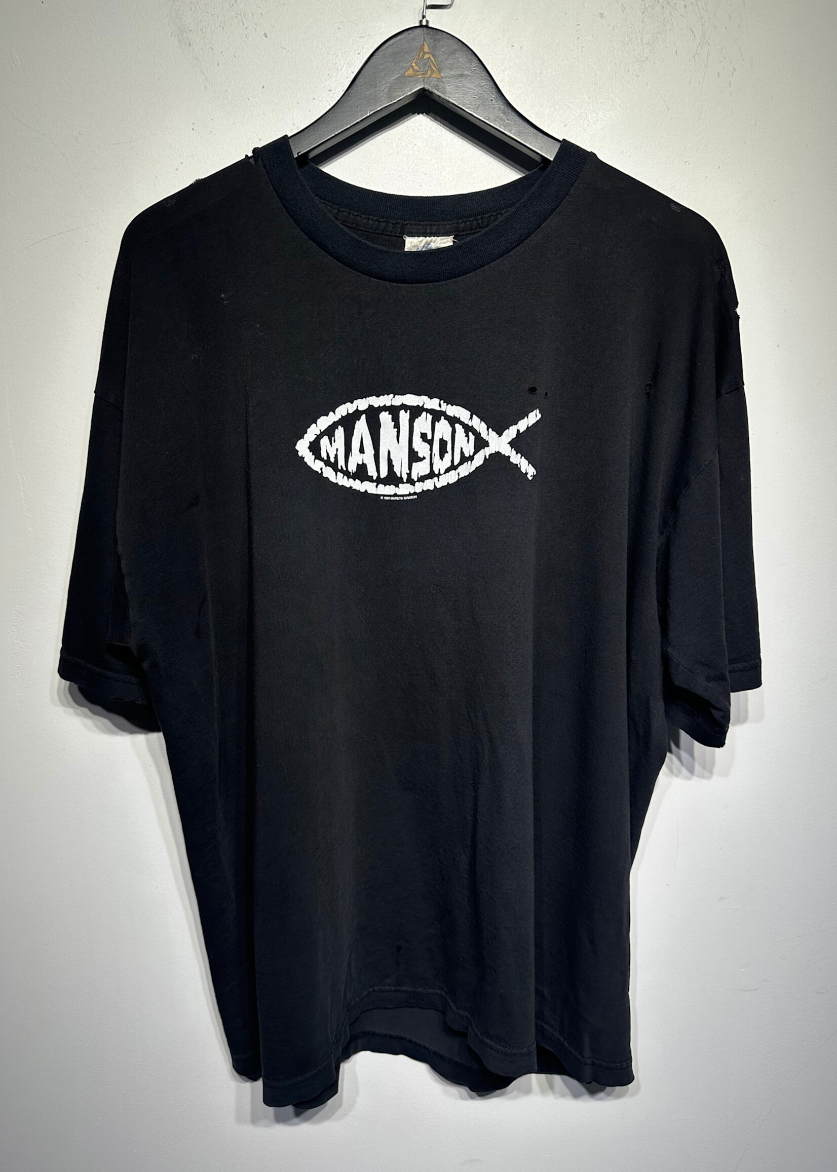 Marilyn Mason Black Fish 1997 Tee XL