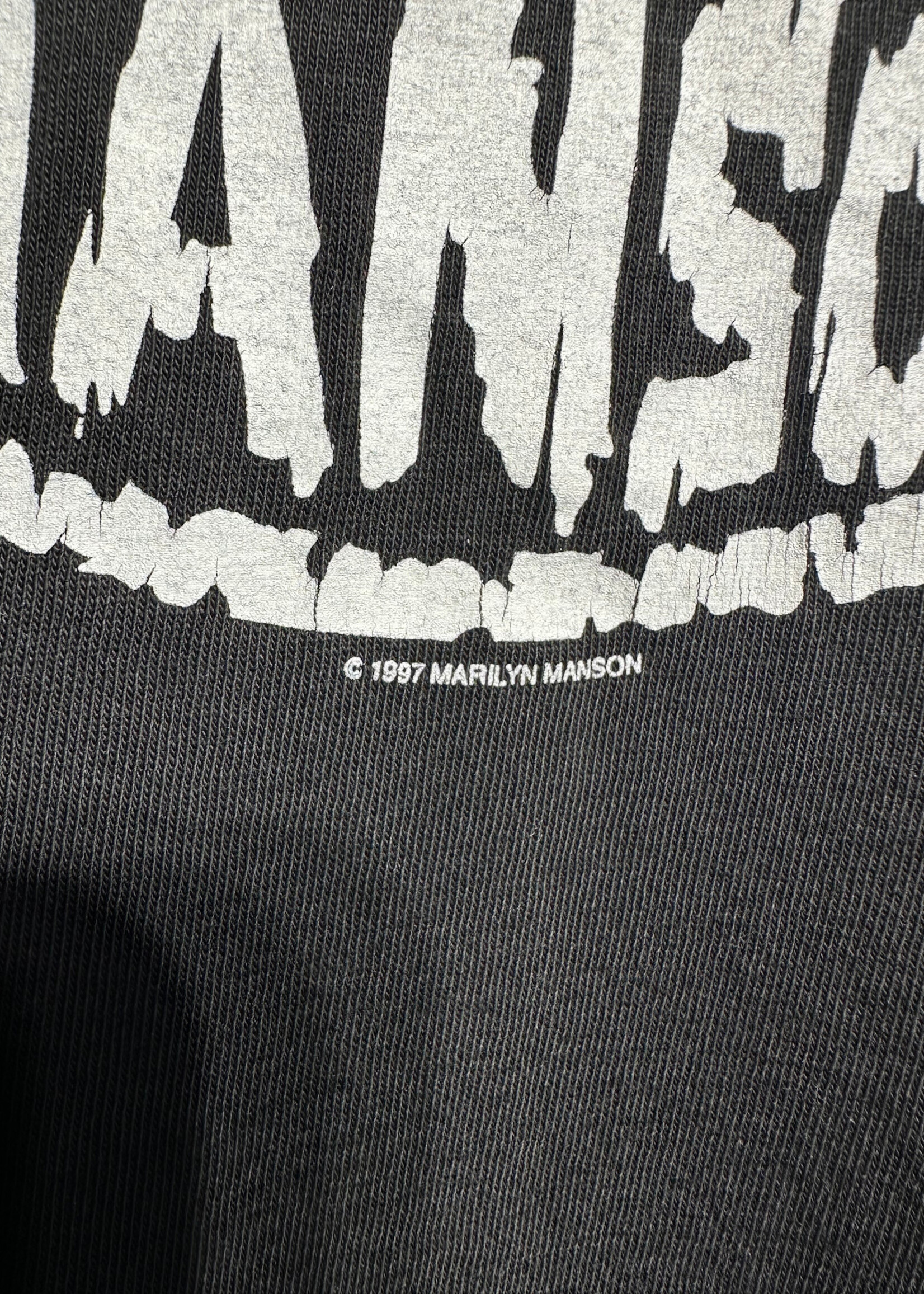 Marilyn Mason Black Fish 1997 Tee XL