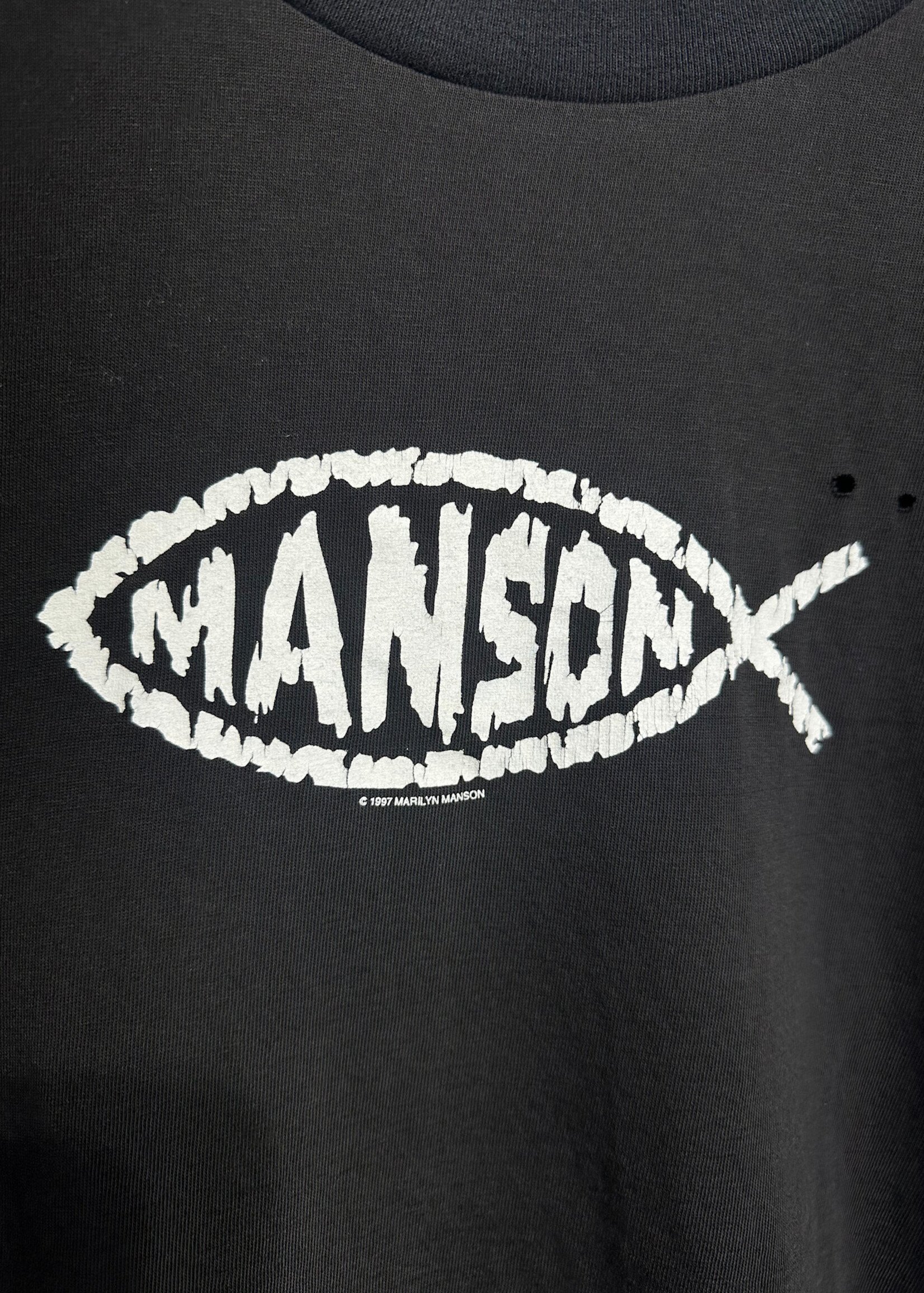 Marilyn Mason Black Fish 1997 Tee XL