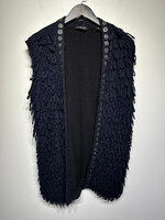 Scotch & Soda Blue Finge Vest OS