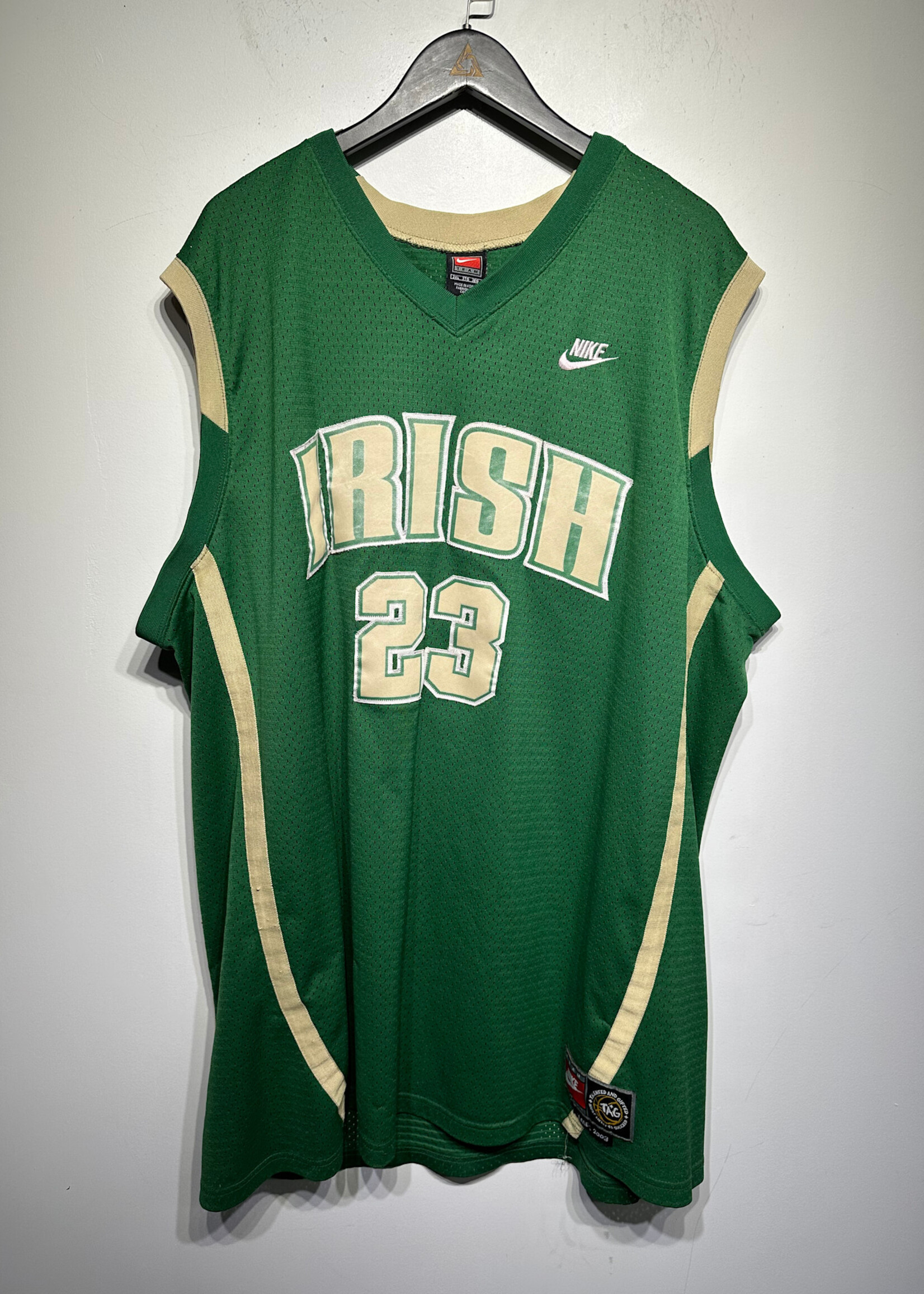 VINTAGE NIKE LEBRON JAMES HS JERSEY XXXL