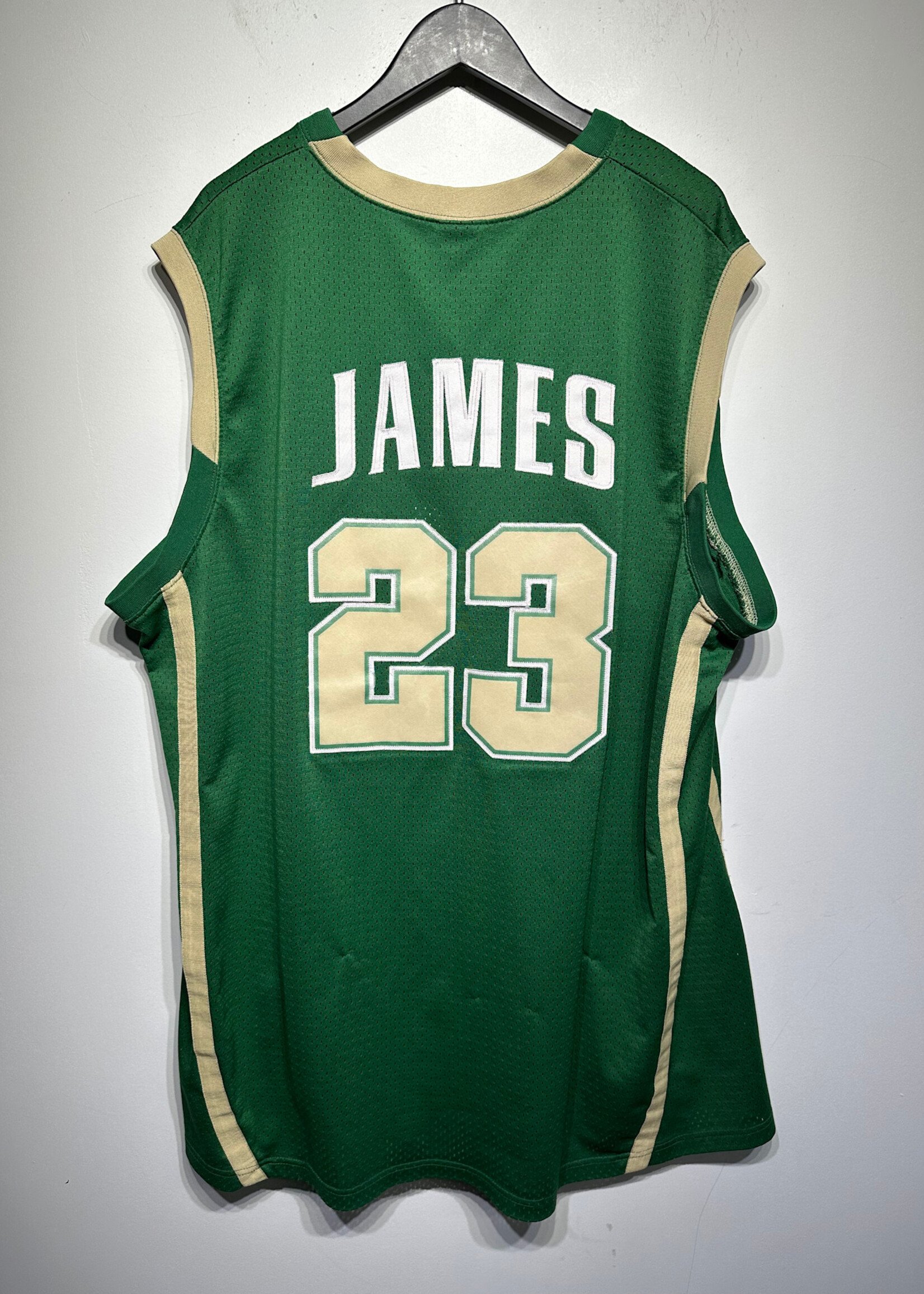 VINTAGE NIKE LEBRON JAMES HS JERSEY XXXL