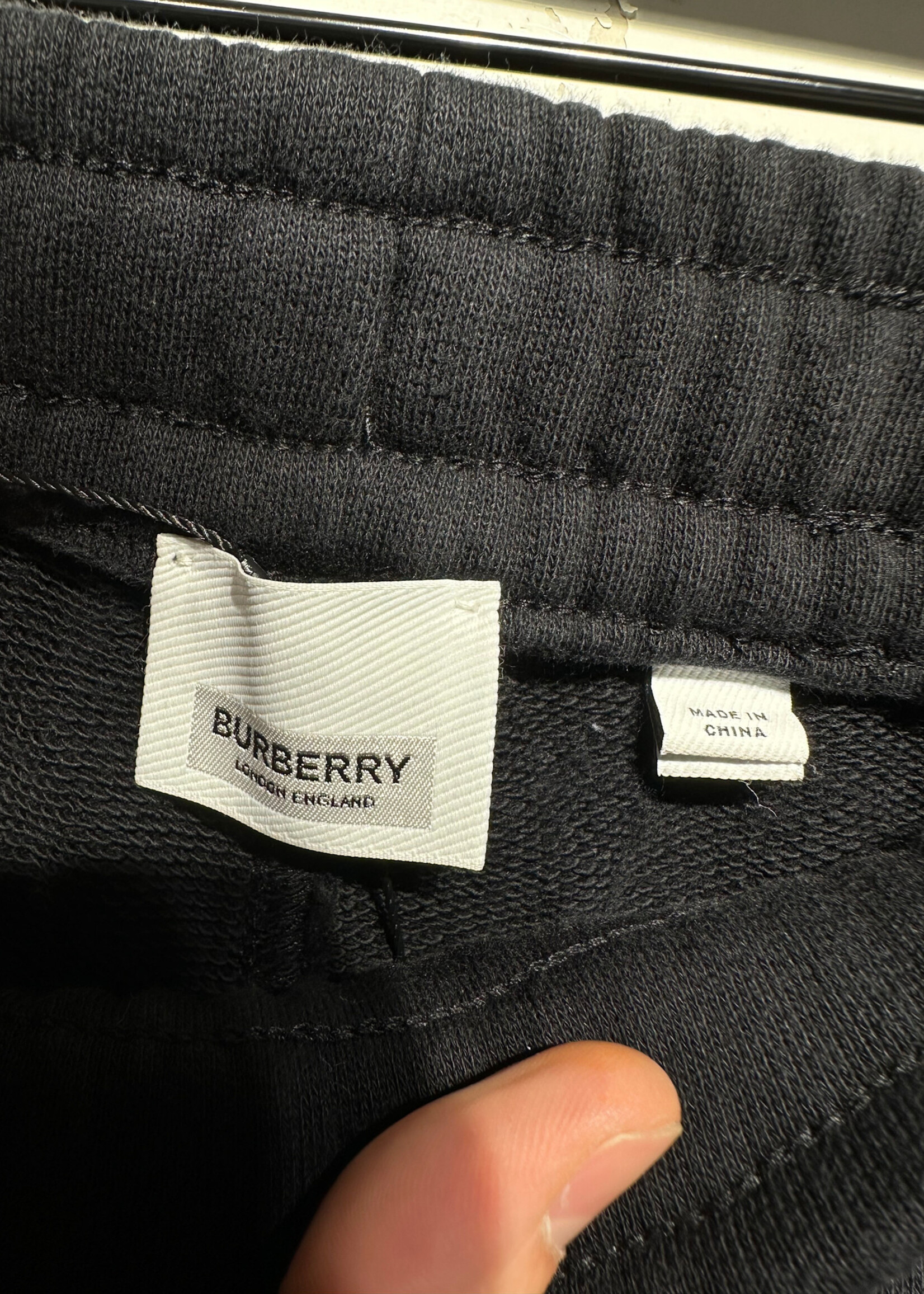 BURBERRY LOGO JOGGERS FEM XS