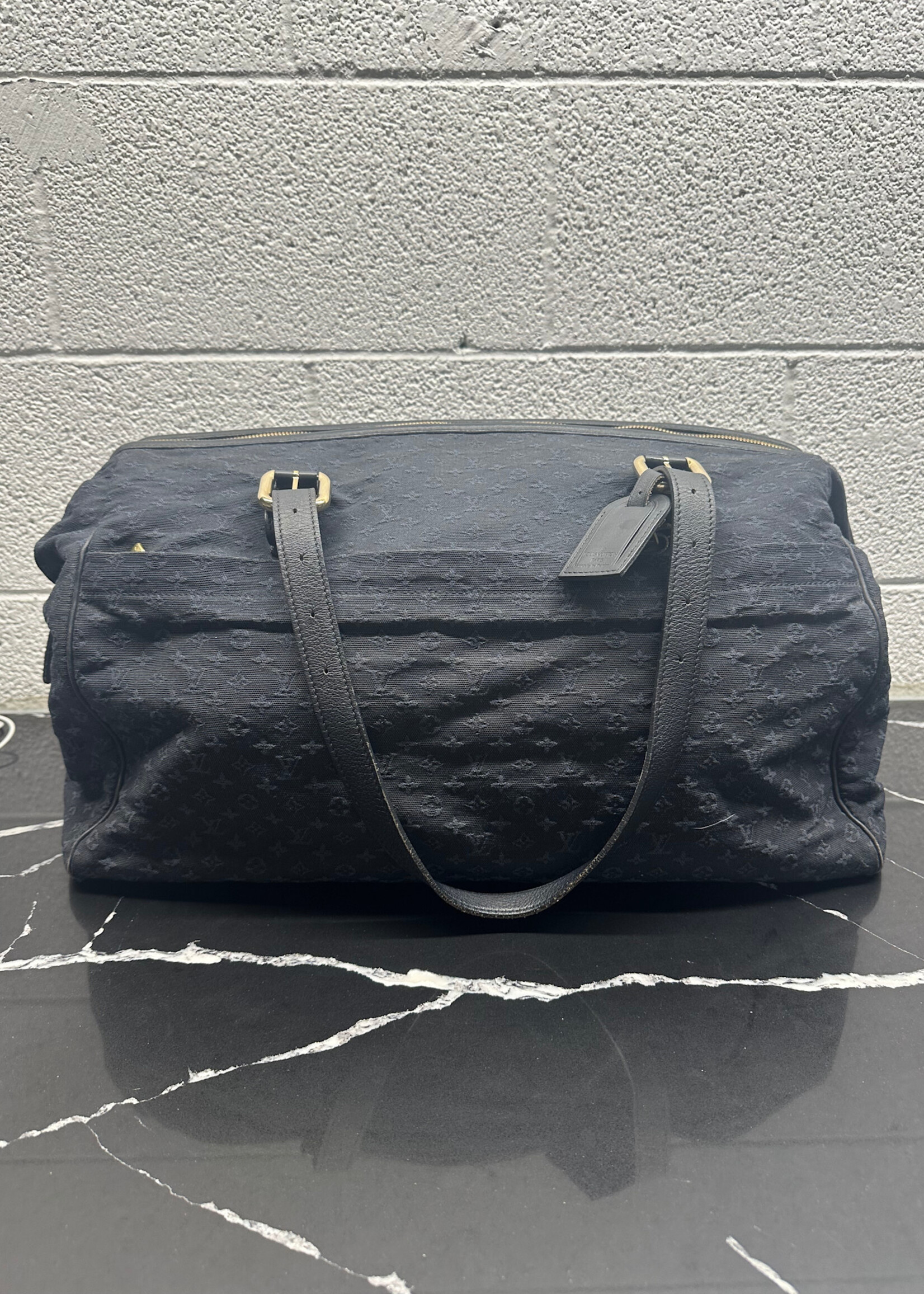 Louis Vuitton Monogram Mini Lin Claudine Weekender
