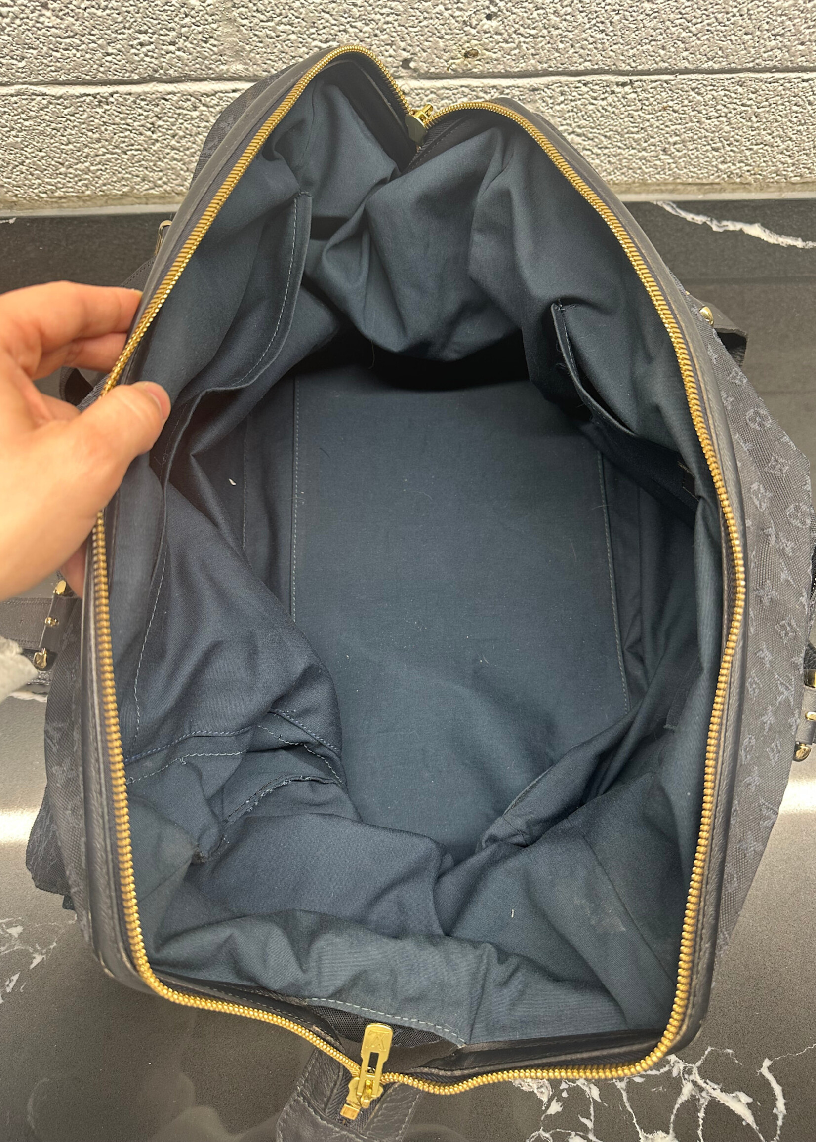 Louis Vuitton Monogram Mini Lin Claudine Weekender