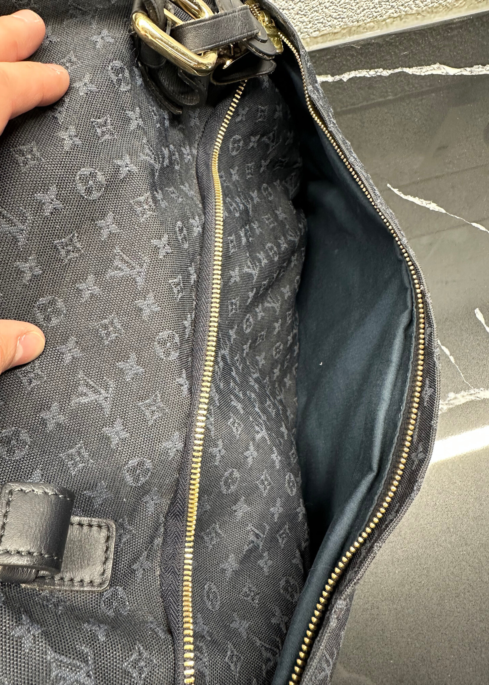 Louis Vuitton Monogram Mini Lin Claudine Weekender
