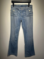 Rock & Republic Light Wash Button Pocket Flare 27