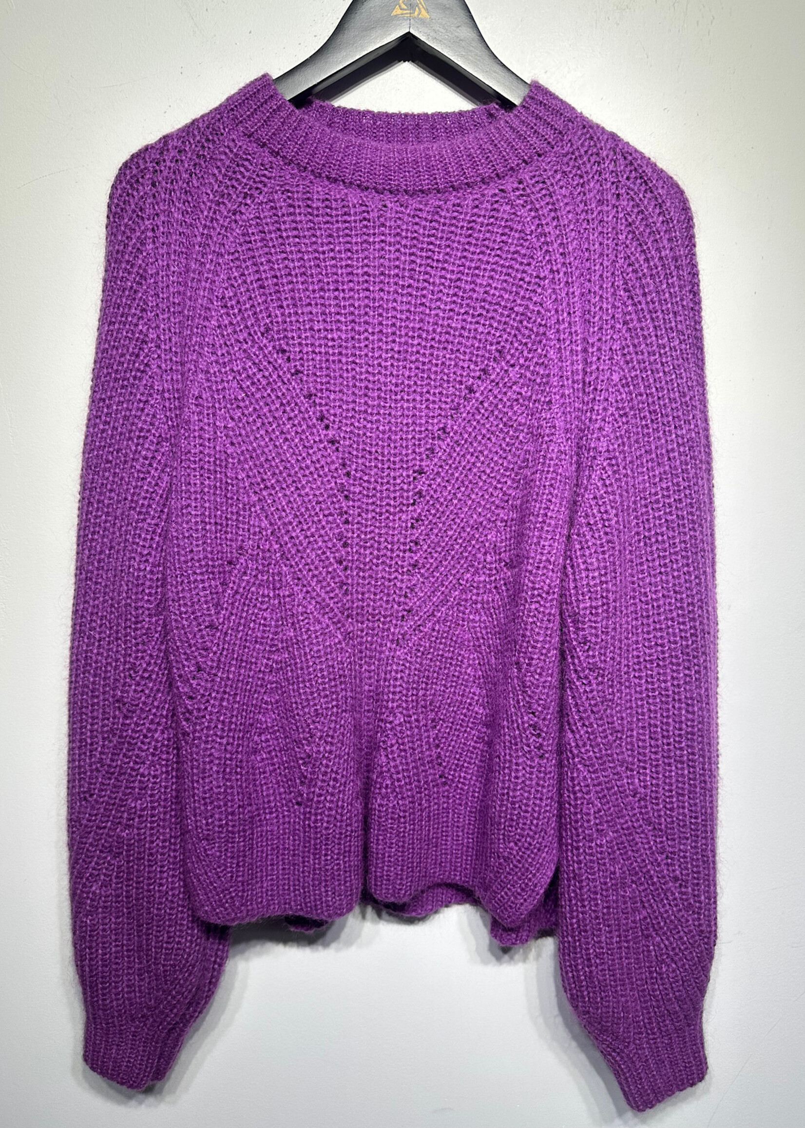 The Kooples Purple Knit Swetaer Fem S