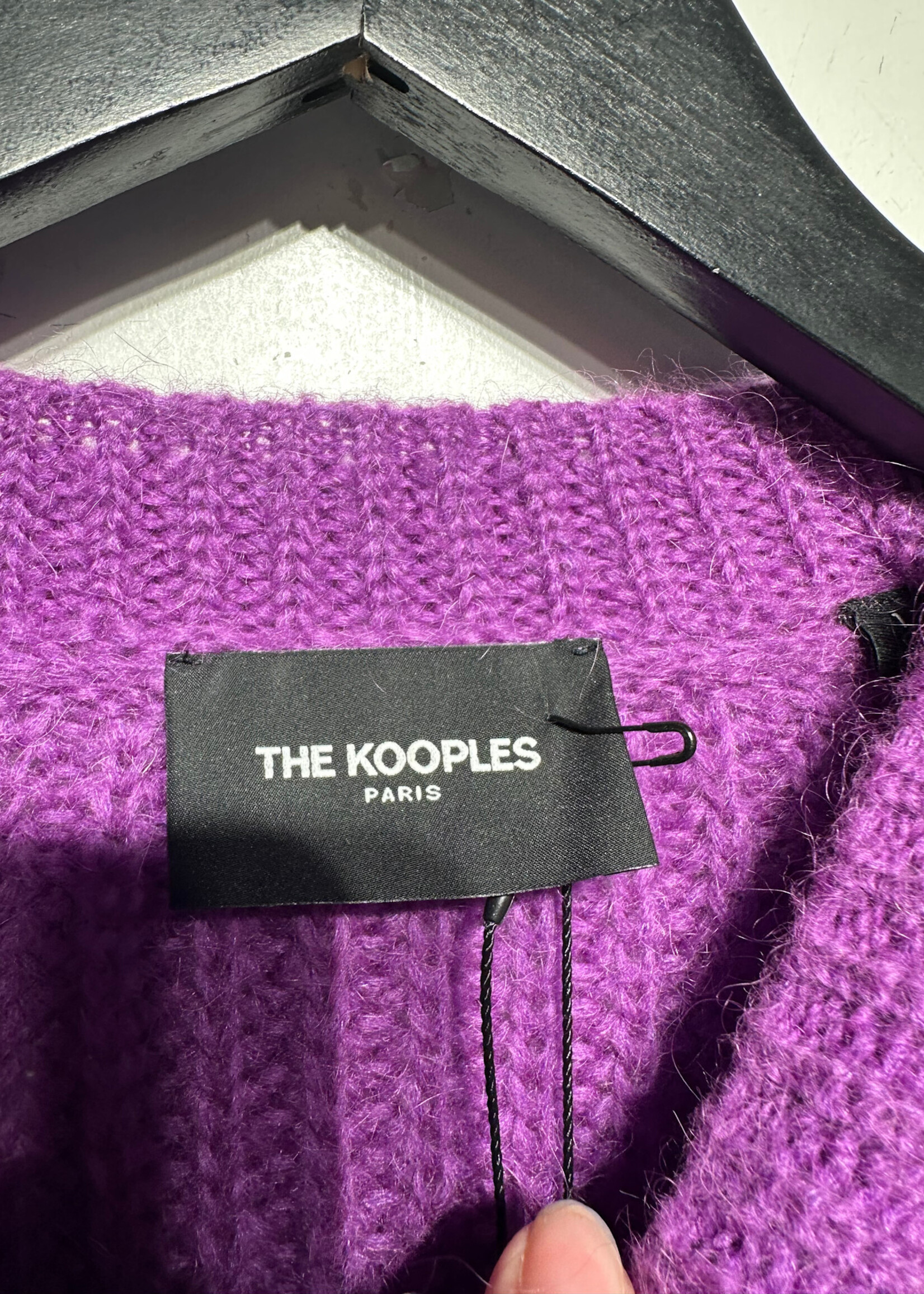 The Kooples Purple Knit Swetaer Fem S