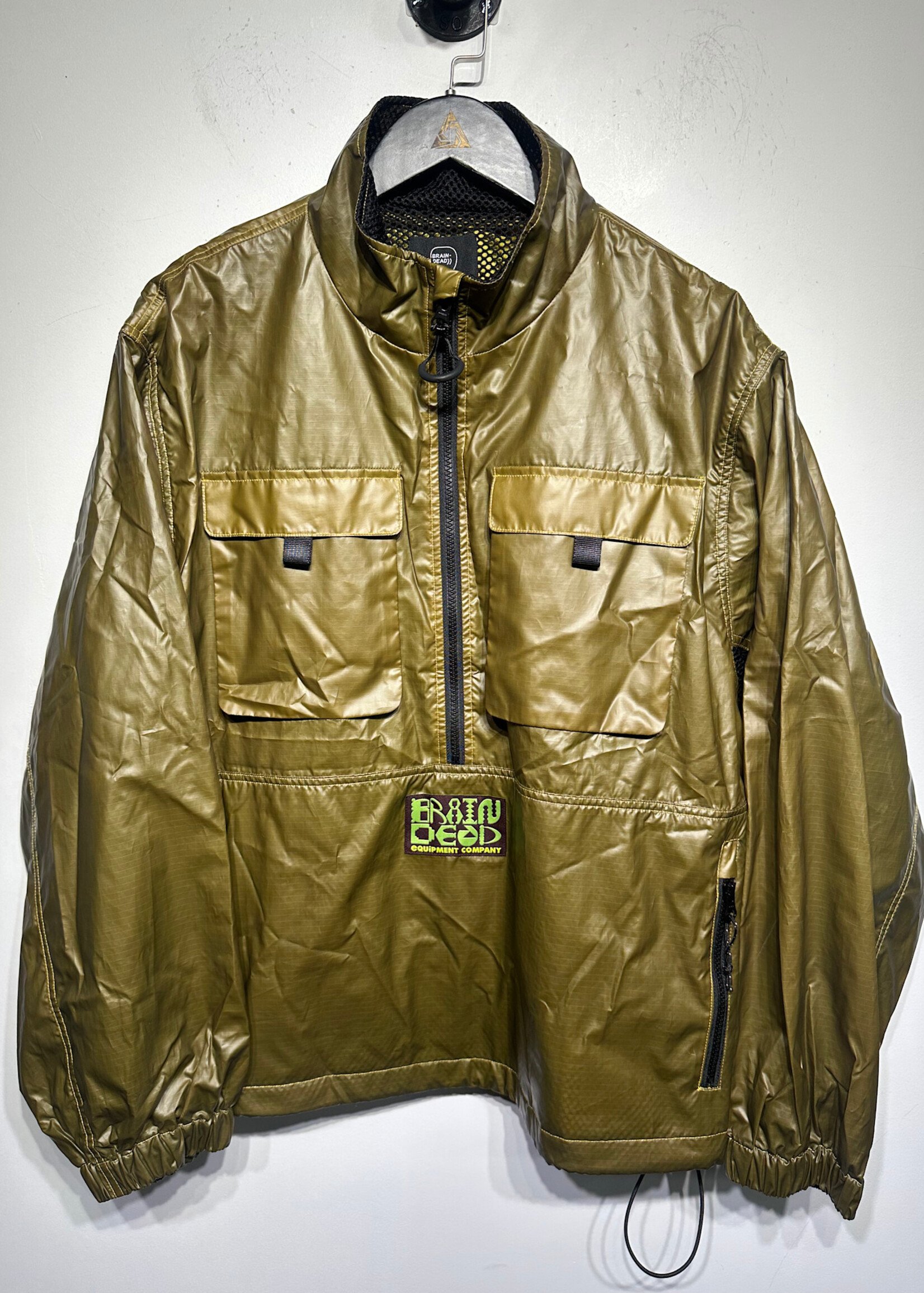 Brain Dead Thermo Heat Green Jacket Masc M