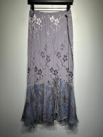 VIOLET KAY LILAC FLORAL MAXI SKIRT 32