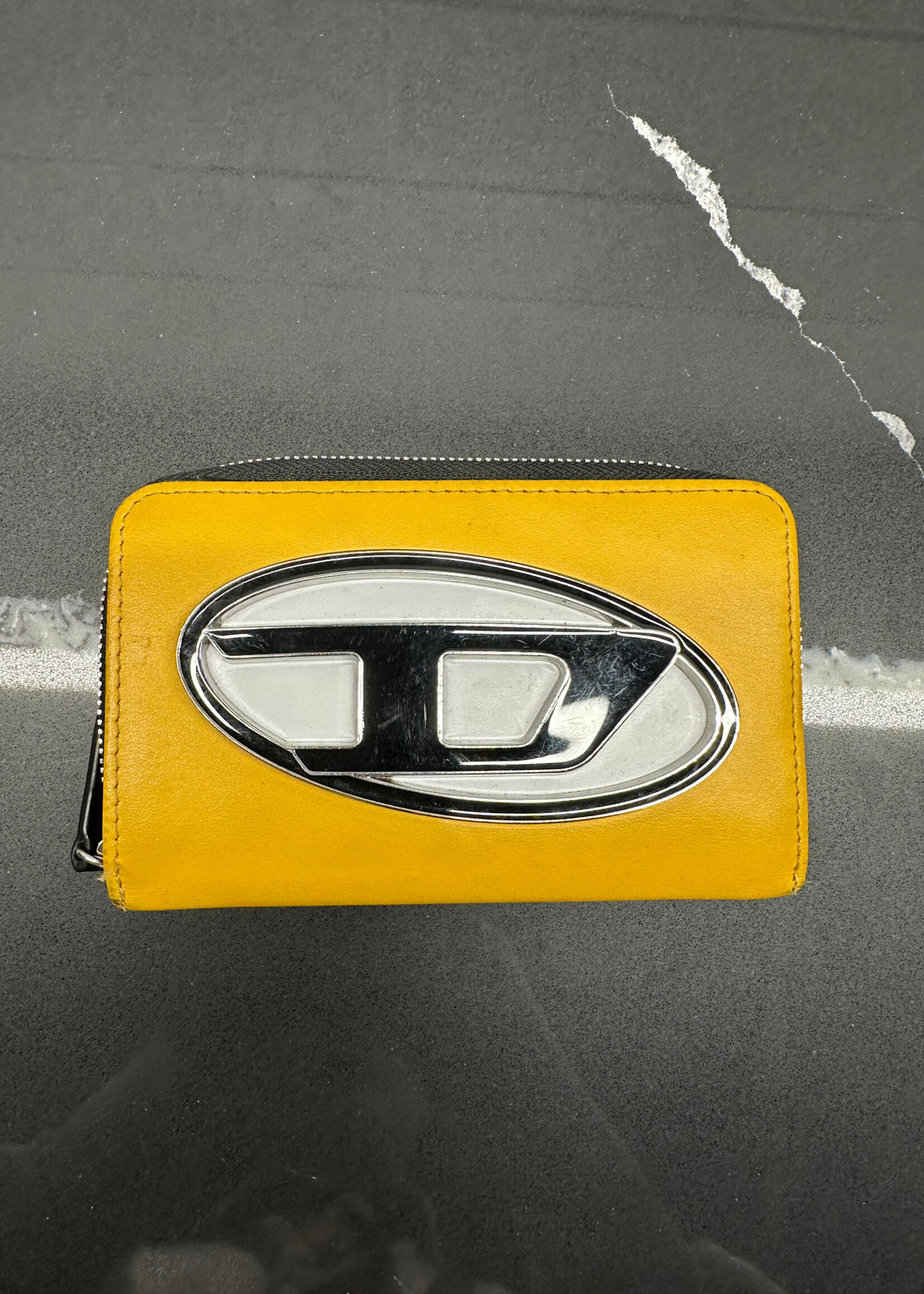 Diesel 1DR Yellow Wallet