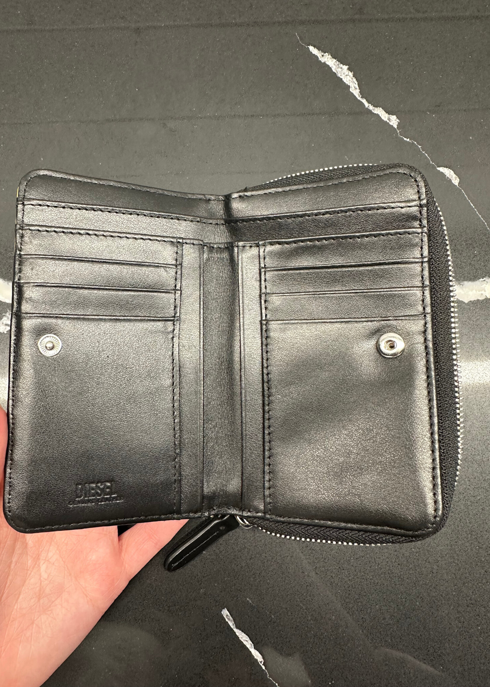 Diesel 1DR Yellow Wallet