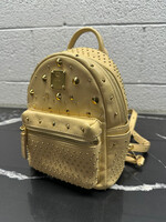 MCM Stud Mini Backpack