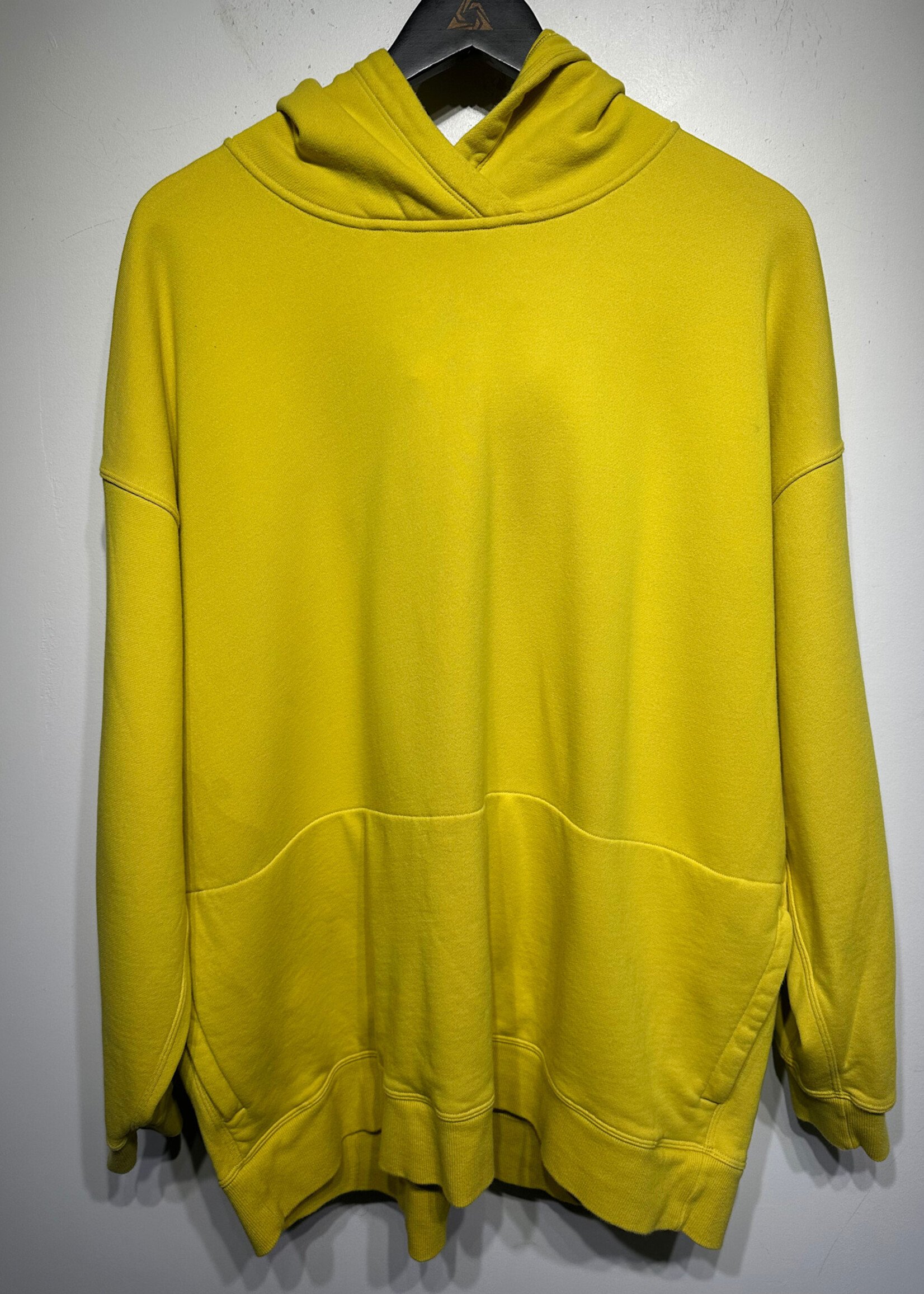 LULU YELLOW OVERSIZED HOODIE MASC L
